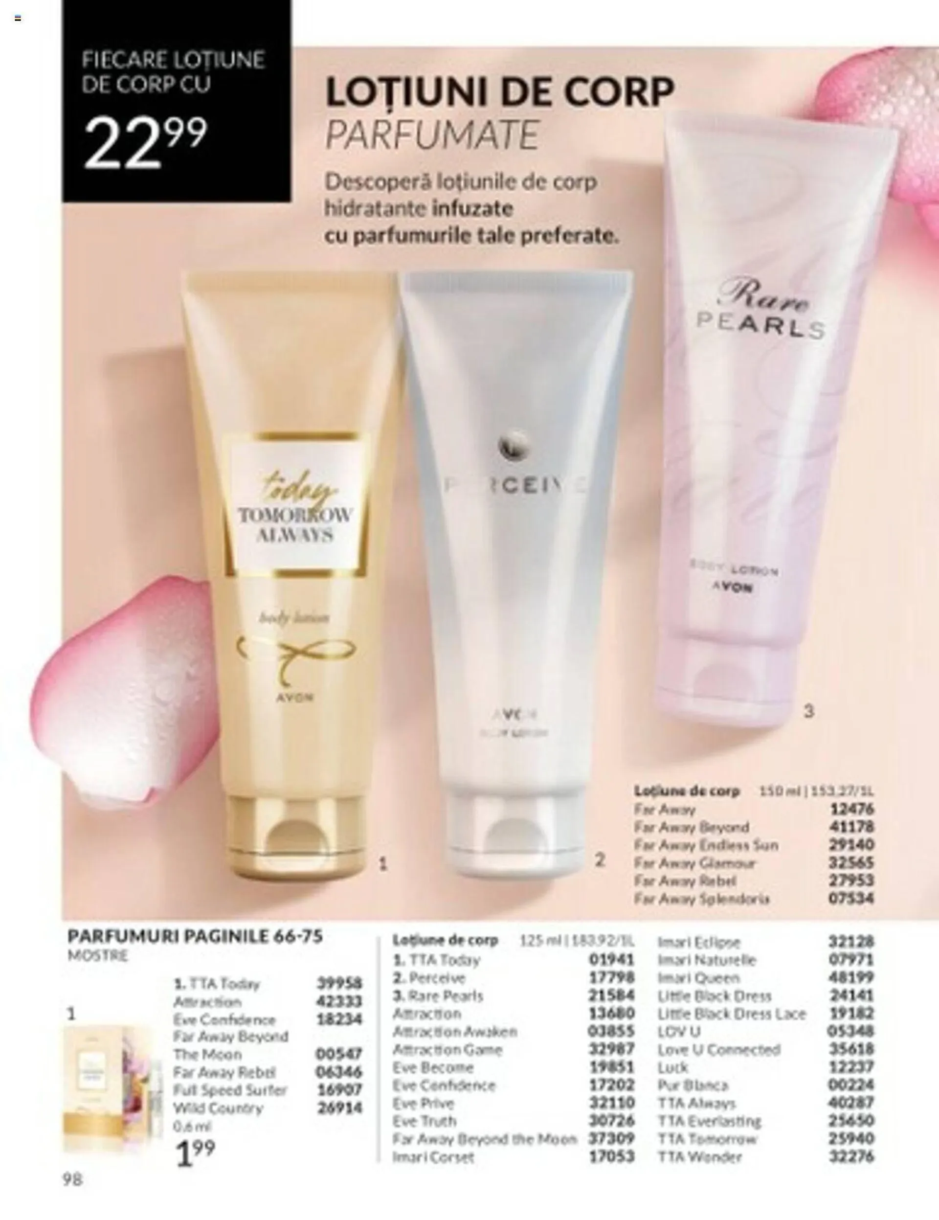 Catalog Avon catalog de la 1 iulie până la 31 iulie 2024 - Revista Pagina 98