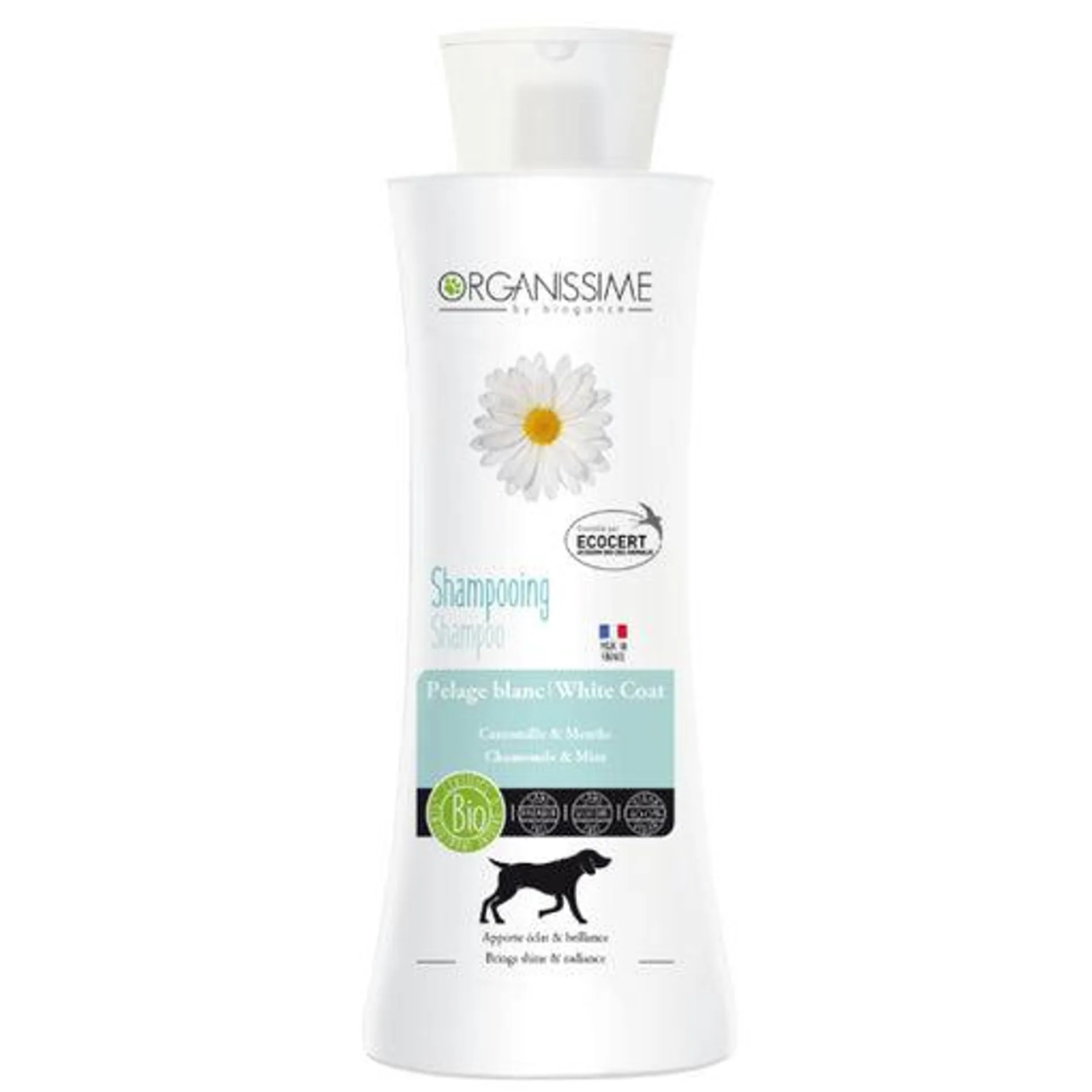 Sampon pentru caini Biogance Dog Shampoo White Chamomile 250ml