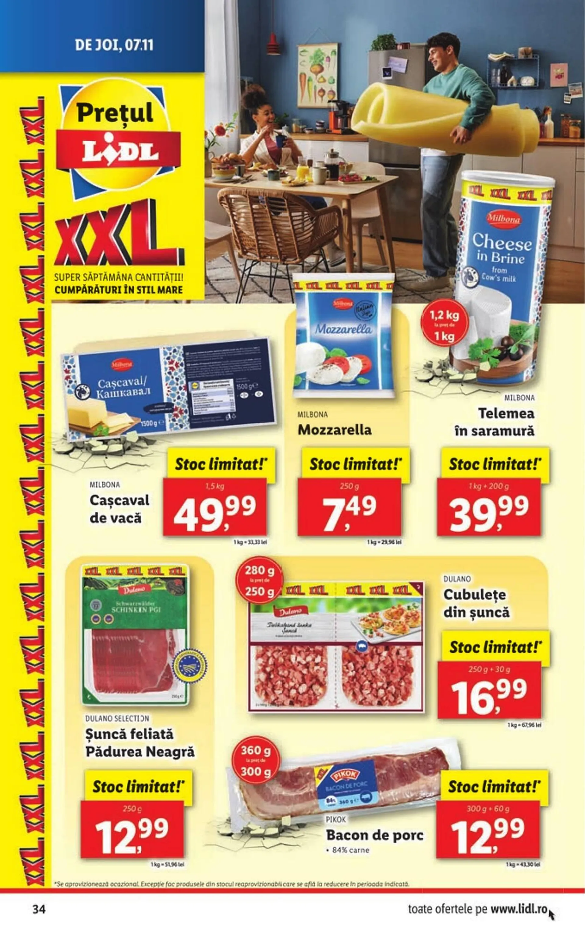 Catalog Catalog Lidl de la 4 noiembrie până la 10 noiembrie 2024 - Revista Pagina 34