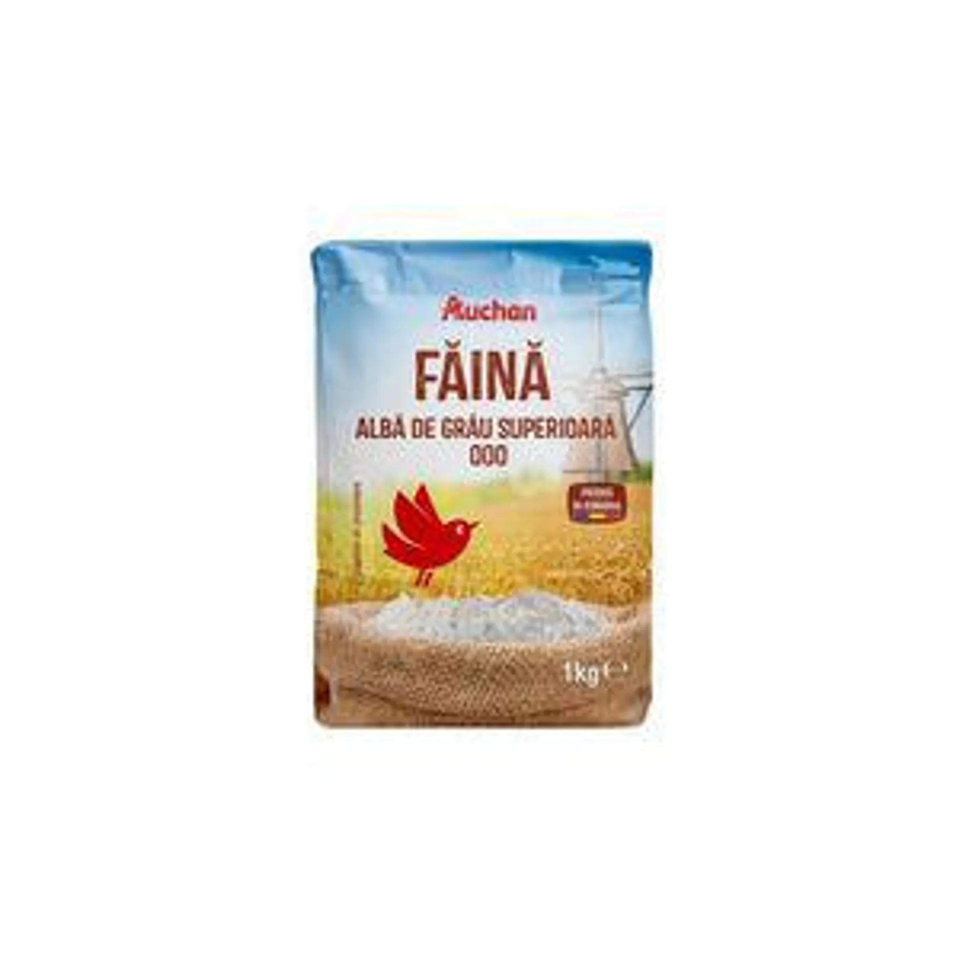 Faina alba superioara 000 Auchan, 1 kg