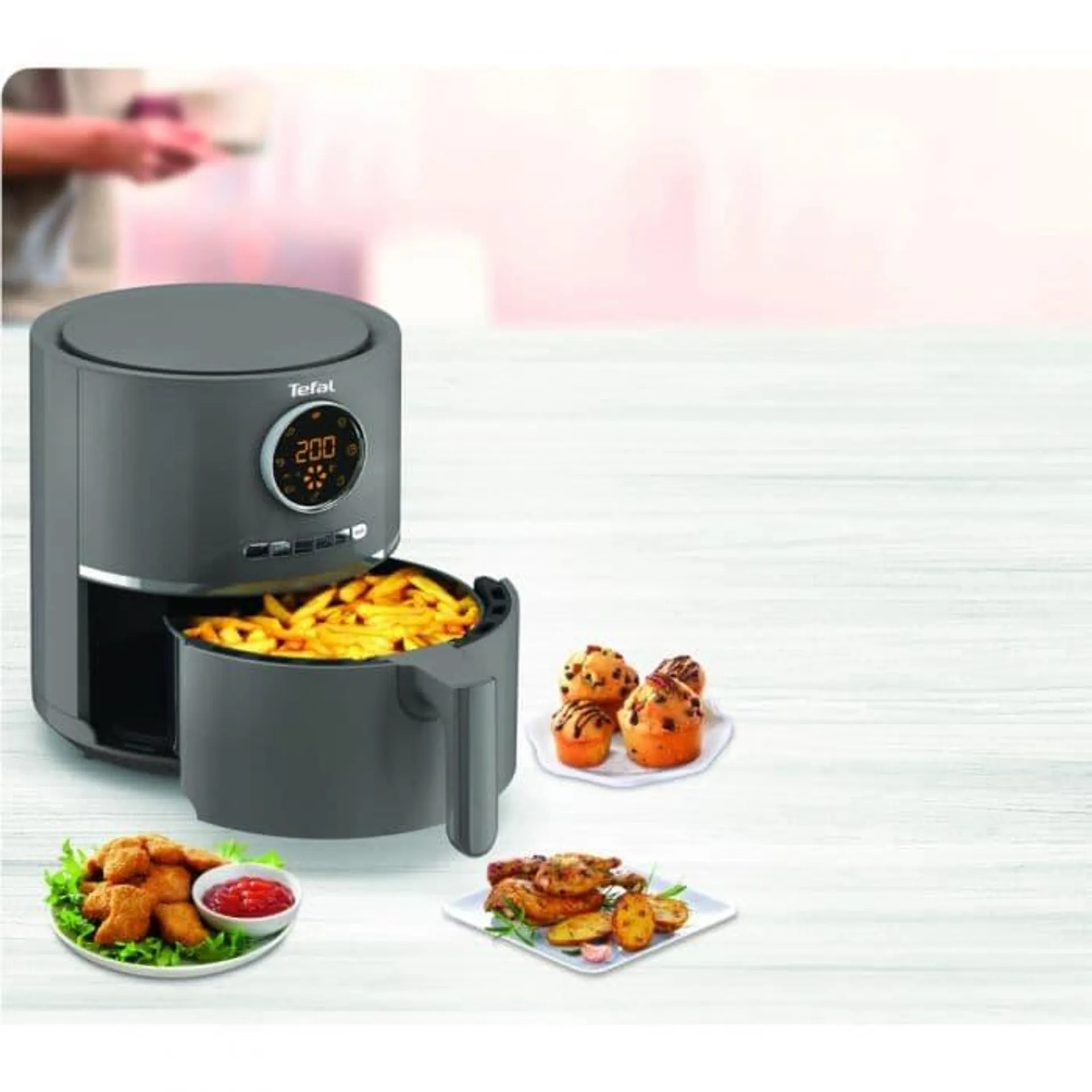 Friteuza Tefal EY111B15, 1630 W, 4.2 kg