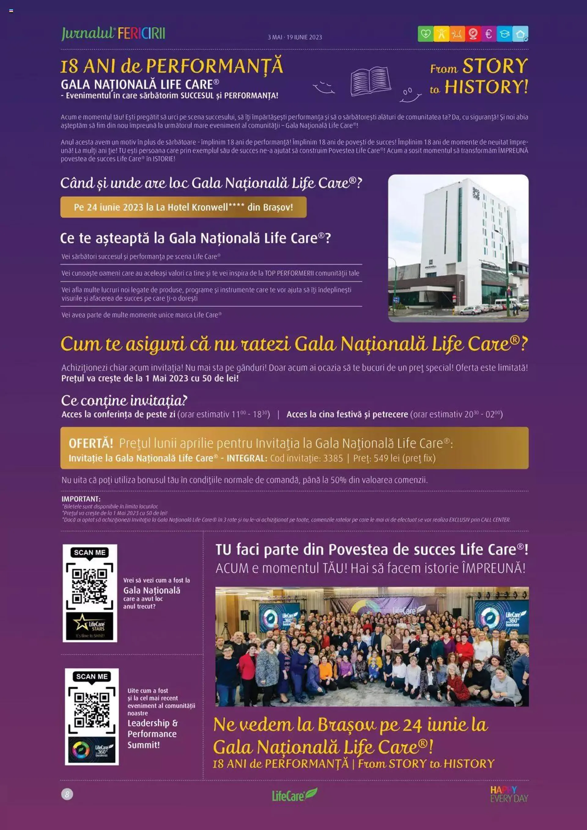Life Care catalog - Jurnalul Fericirii Mai/Iunie - 7