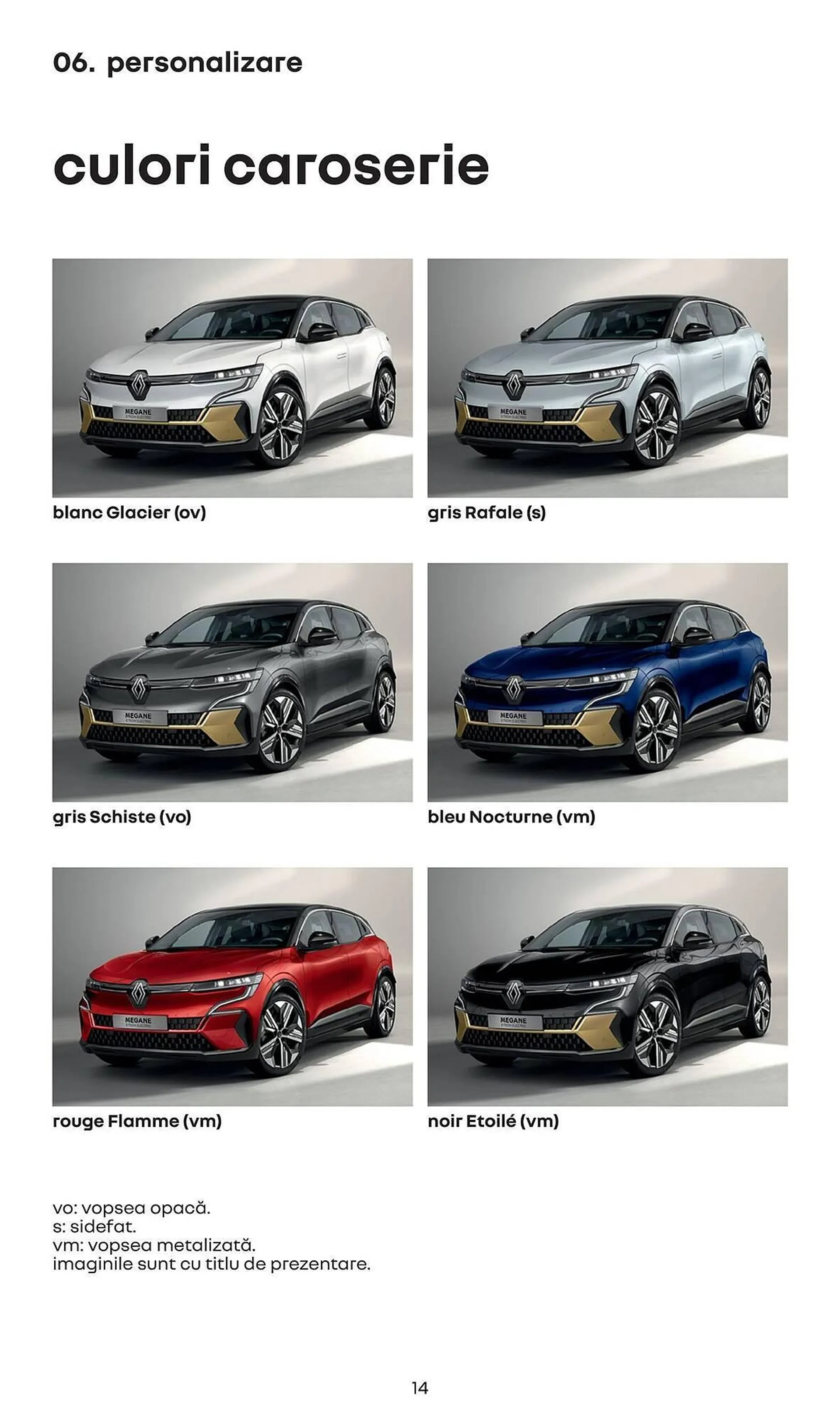 Catalog Catalog Renault Megane e-tech de la 30 iulie până la 31 ianuarie 2025 - Revista Pagina 14