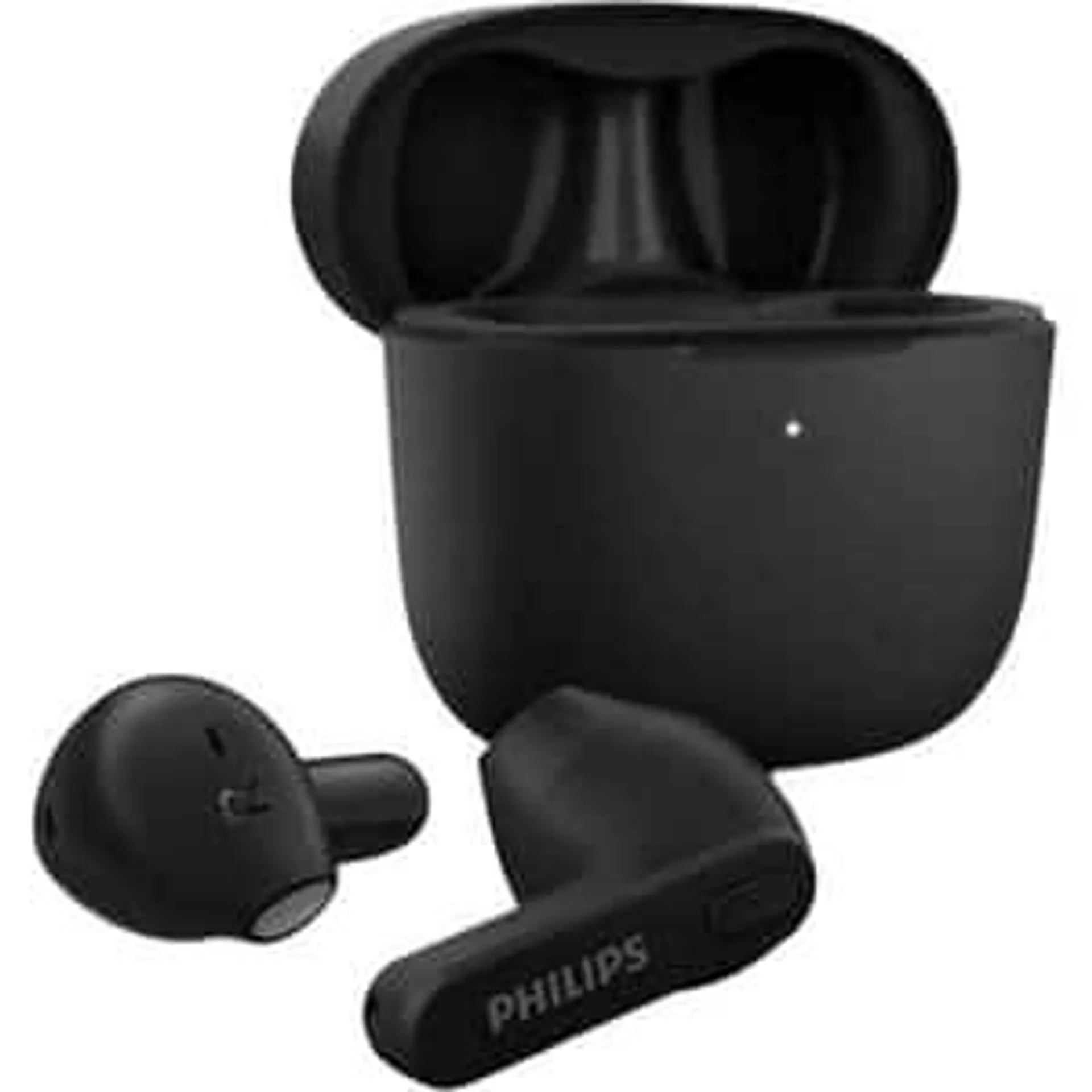 Casti PHILIPS TAT2236BK/00, True Wireless, Bluetooth, In-Ear, Microfon, negru