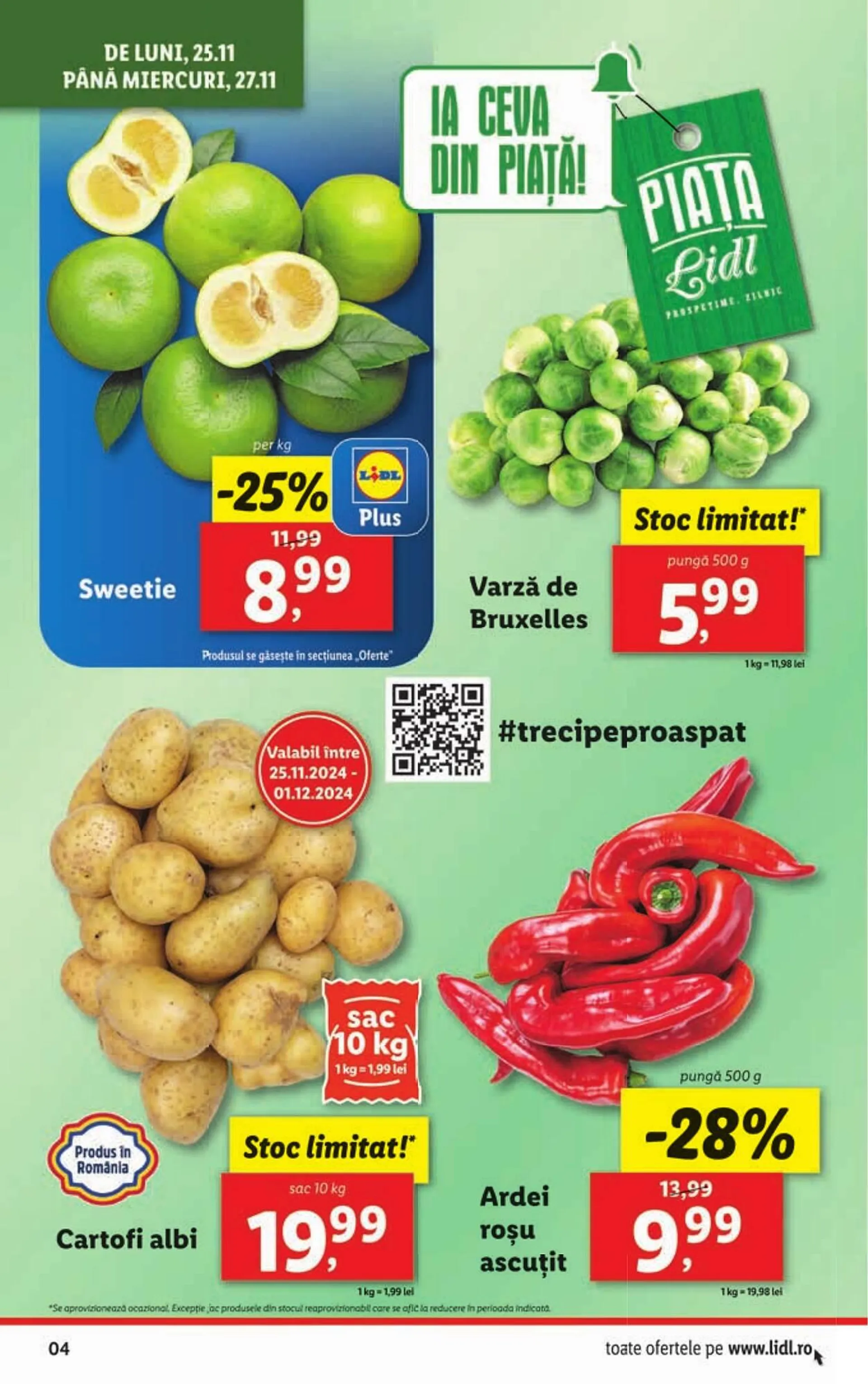 Catalog Catalog Lidl de la 25 noiembrie până la 1 decembrie 2024 - Revista Pagina 4