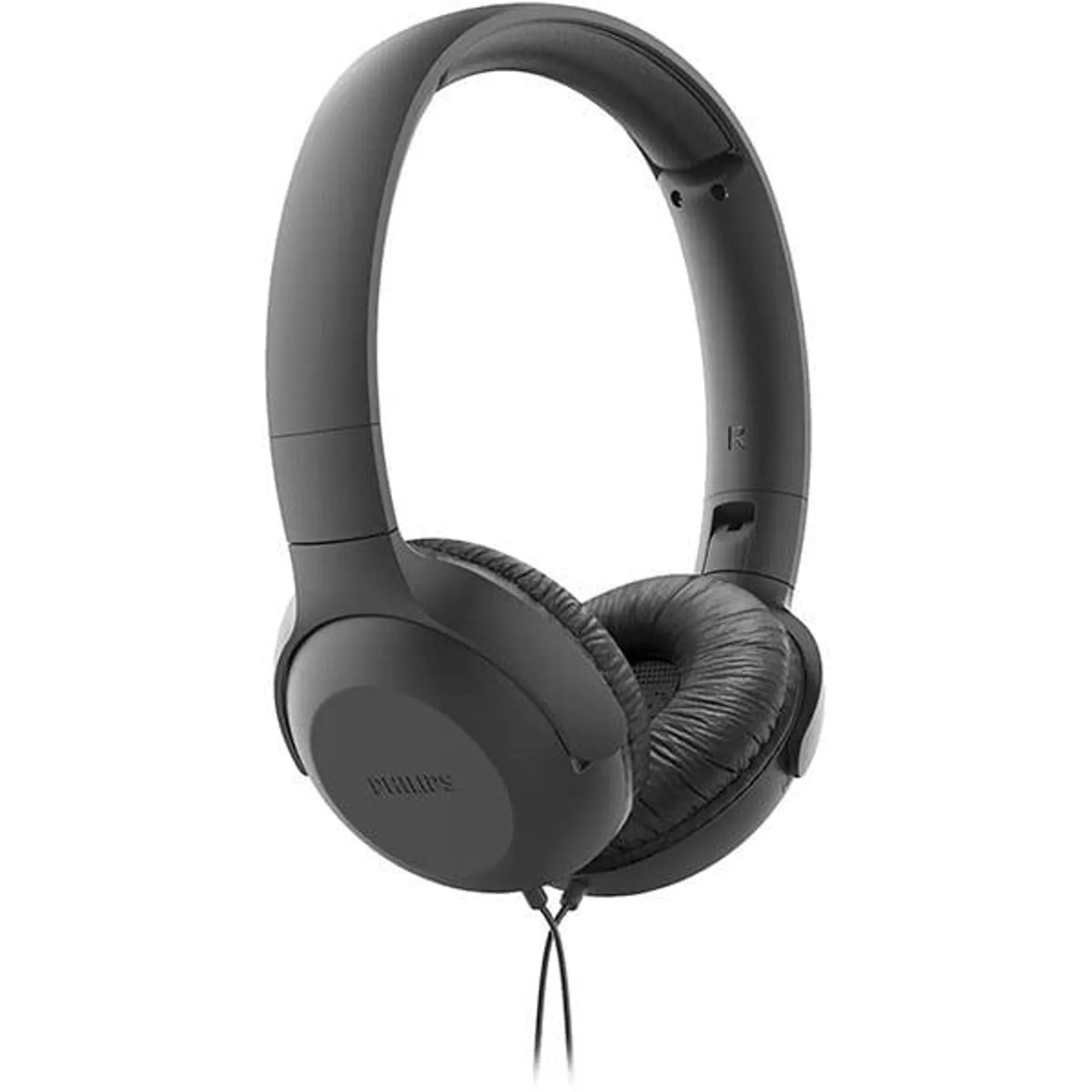 Casti PHILIPS UpBeat TAUH201BK/00, Cu Fir, On-Ear, Microfon, negru