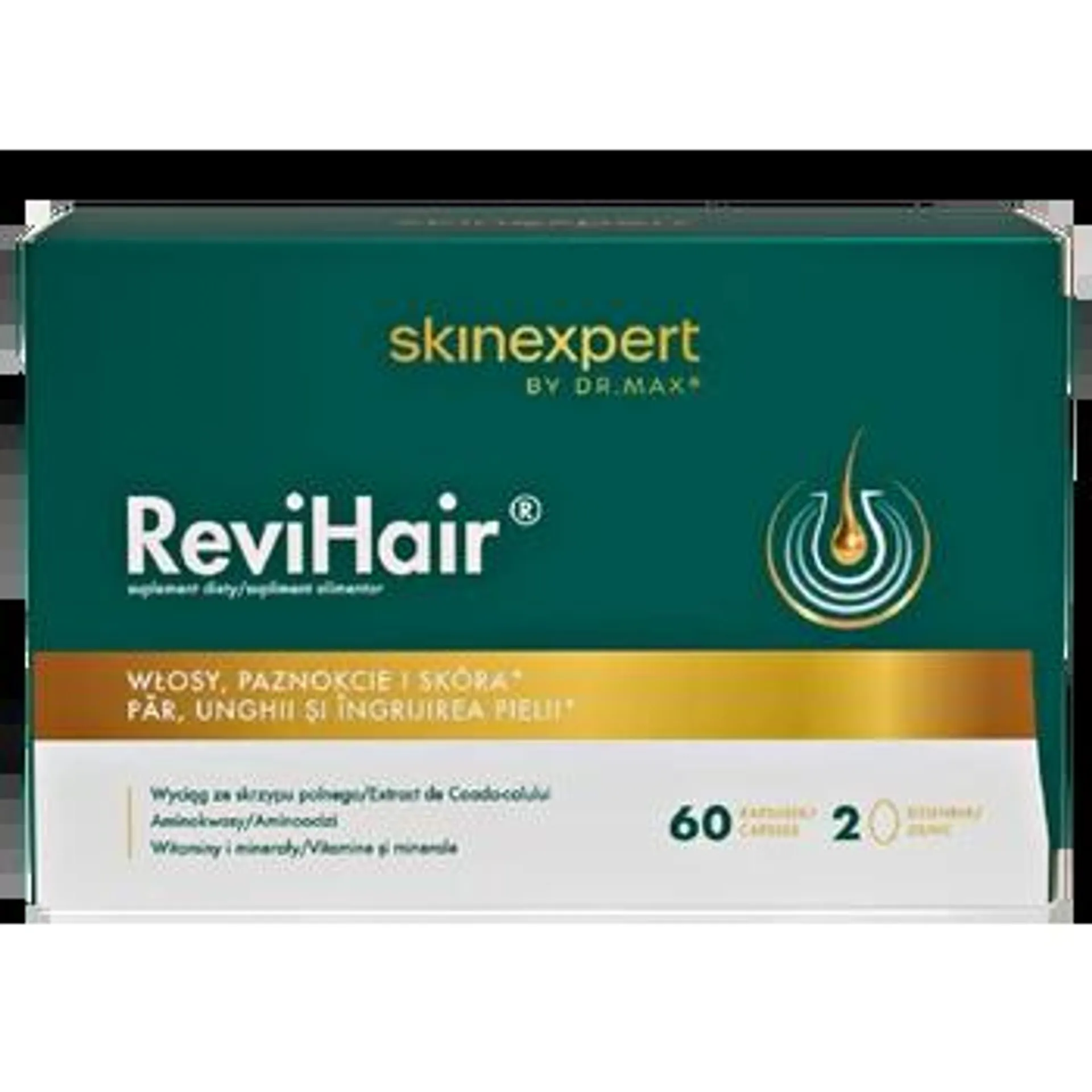 Skinexpert by Dr. Max® ReviHair, 60 capsule