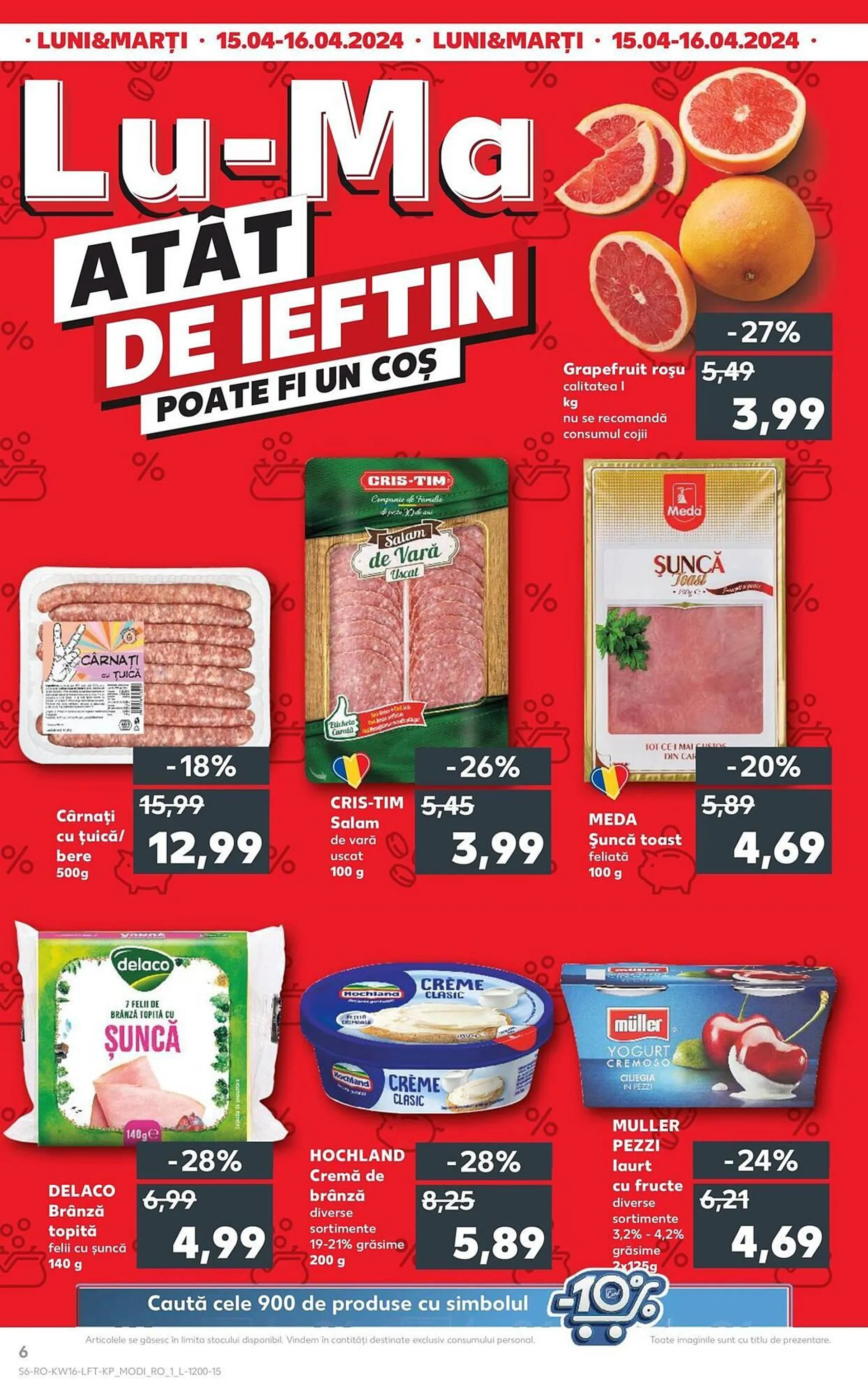 Catalog Kaufland catalog de la 17 aprilie până la 23 aprilie 2024 - Revista Pagina 6