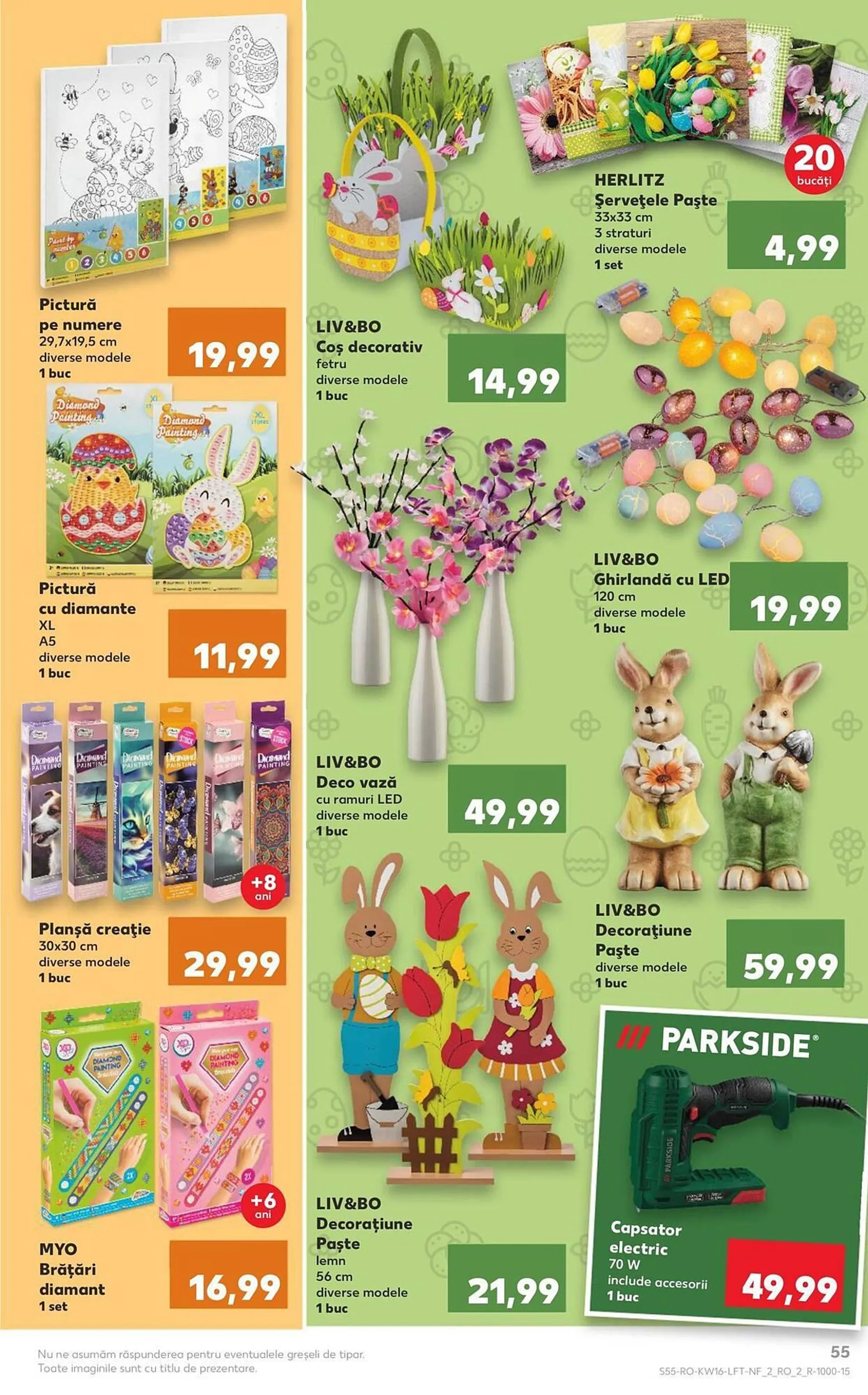 Catalog Kaufland catalog de la 17 aprilie până la 23 aprilie 2024 - Revista Pagina 55