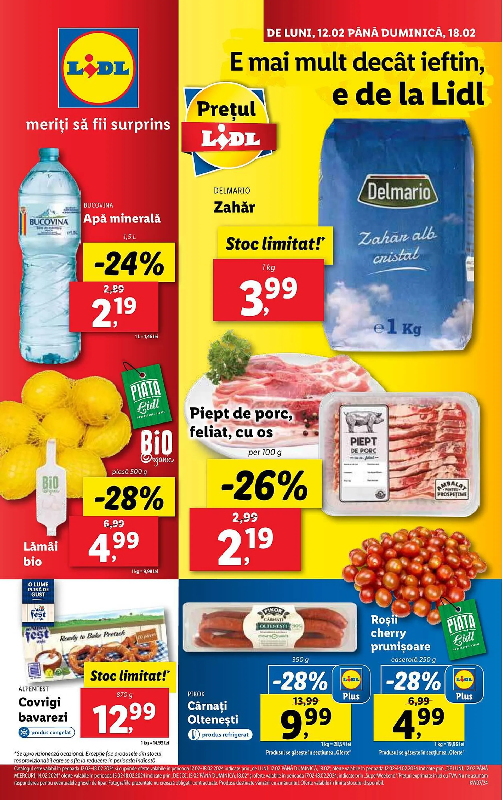 Lidl catalog - 12 februarie 18 februarie 2024 - Page 1
