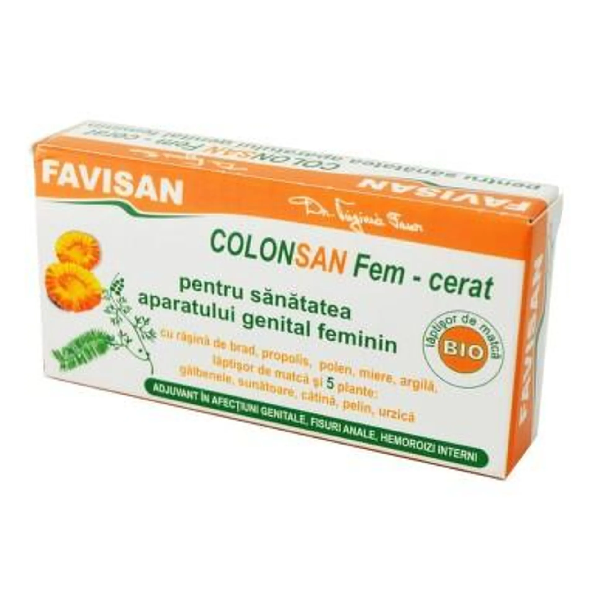 COLONSAN FEM CERAT CU 5 PLANTE 10BAGHETE CILINDROCONICE X 1.9G