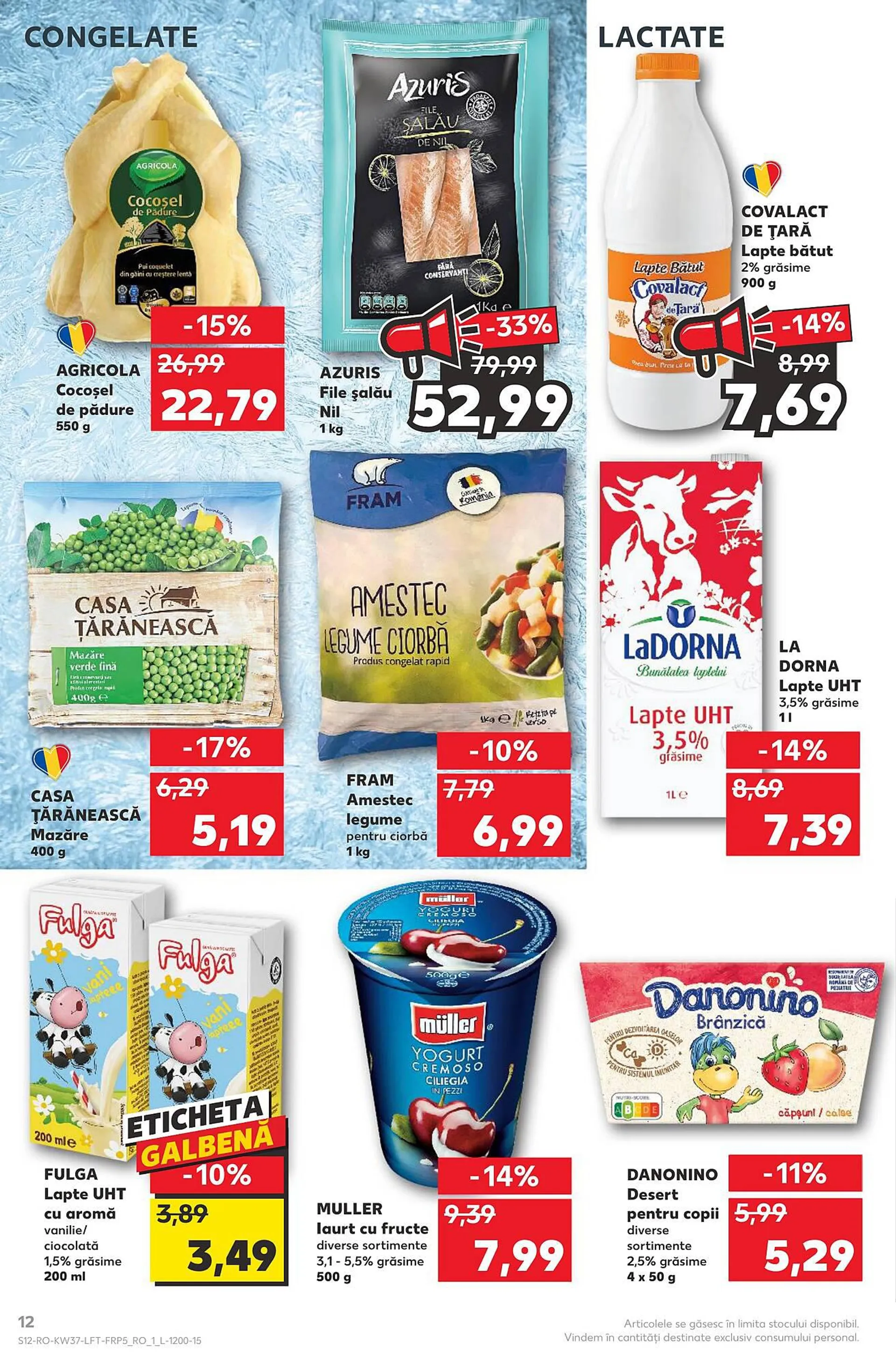 Catalog Kaufland catalog de la 13 septembrie până la 19 septembrie 2023 - Revista Pagina 12