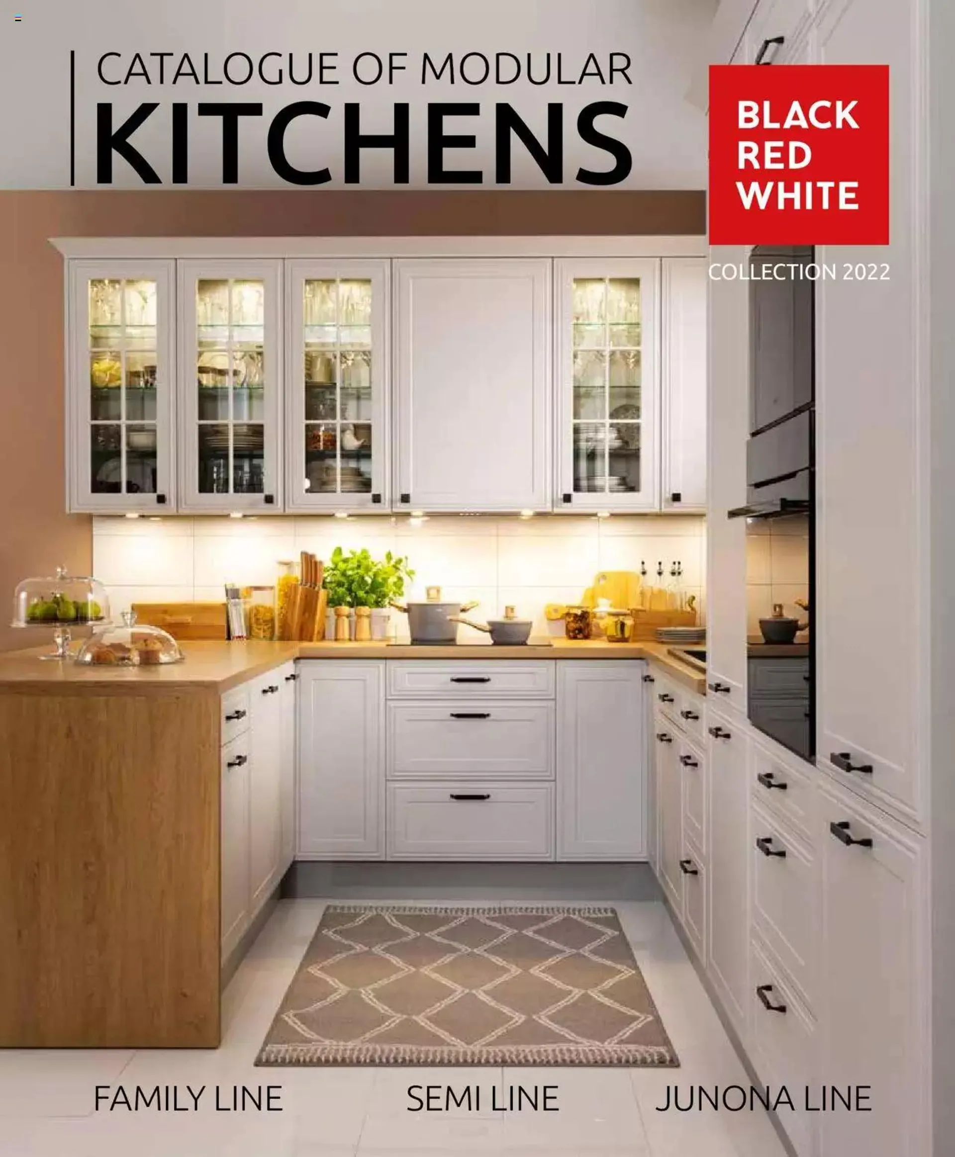 Black Red White - Catalogue of Modular Kitchens 2022 - 0