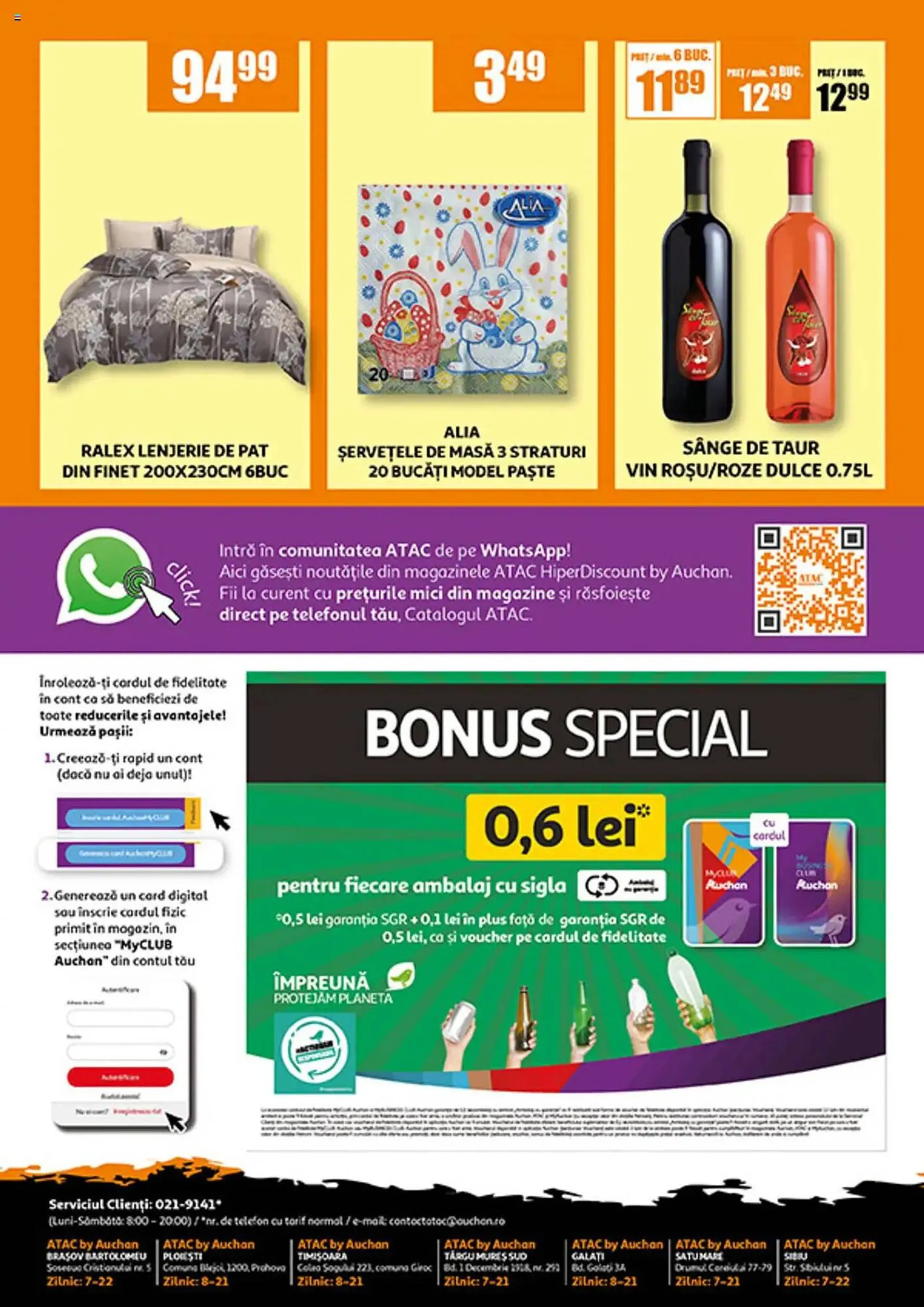 Catalog Catalog Auchan de la 1 aprilie până la 30 aprilie 2025 - Revista Pagina 10