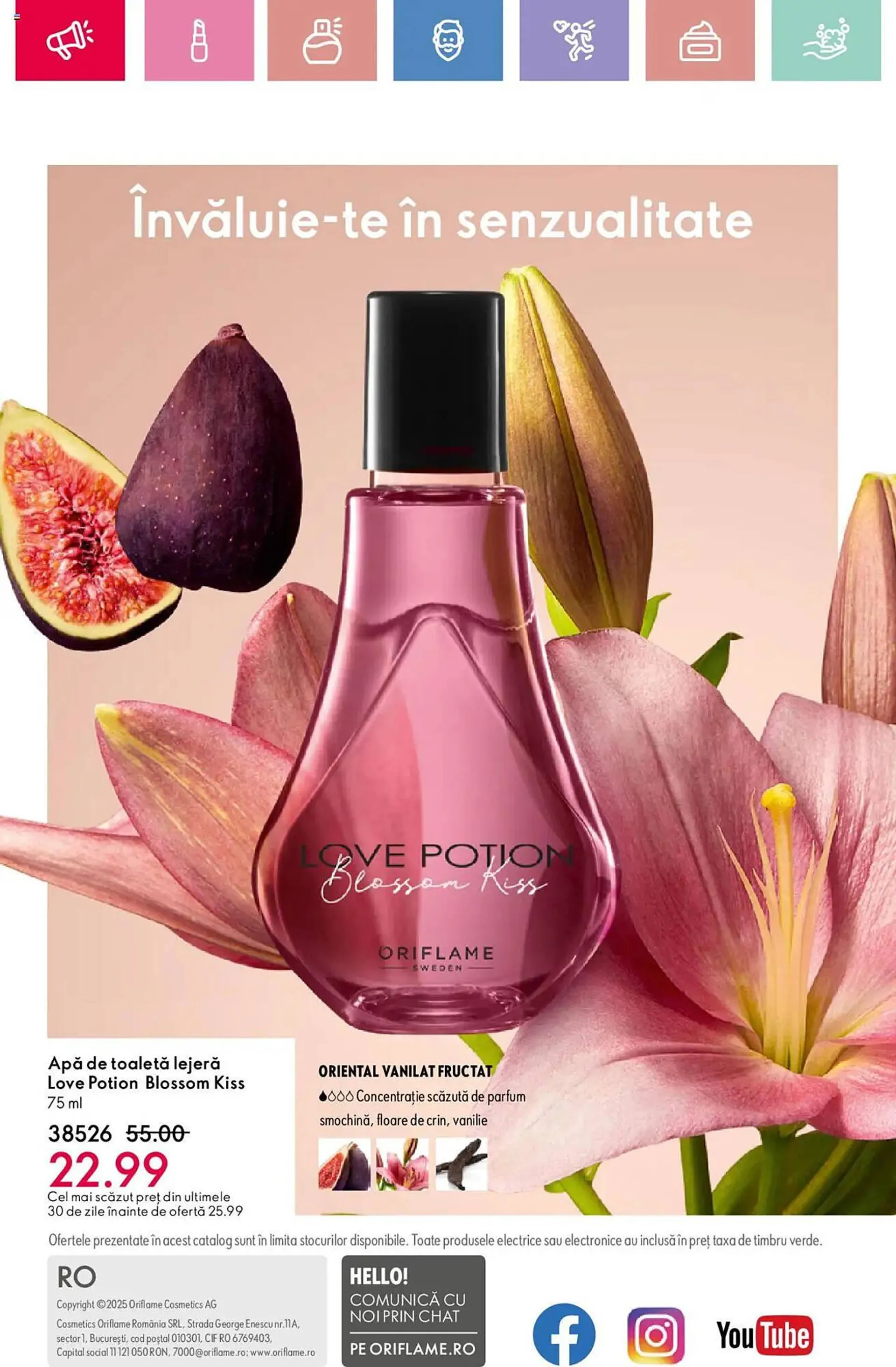 Catalog Catalog Oriflame de la 2 martie până la 22 martie 2025 - Revista Pagina 328