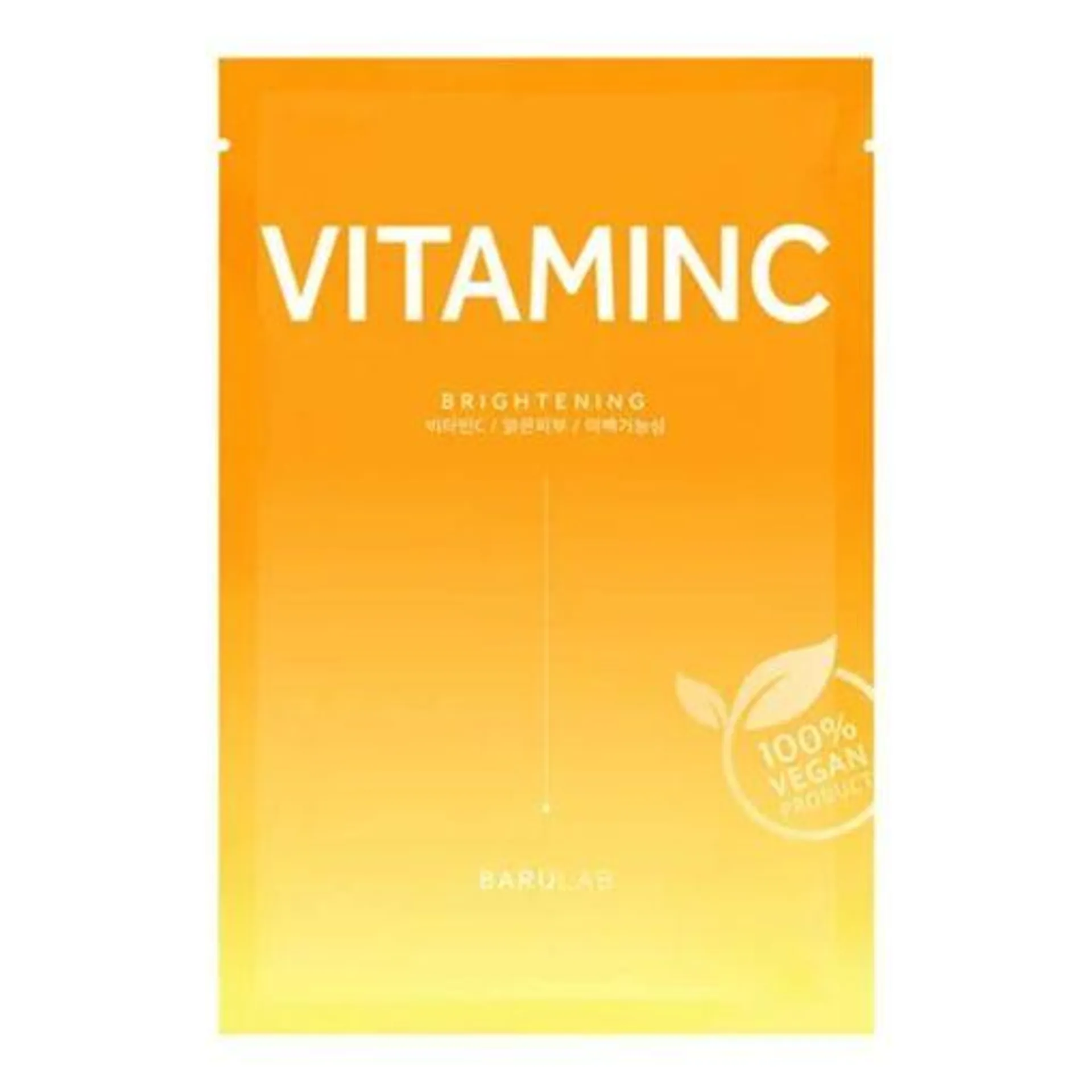 Masca tip servetel iluminatoare cu Vitamina C 23g