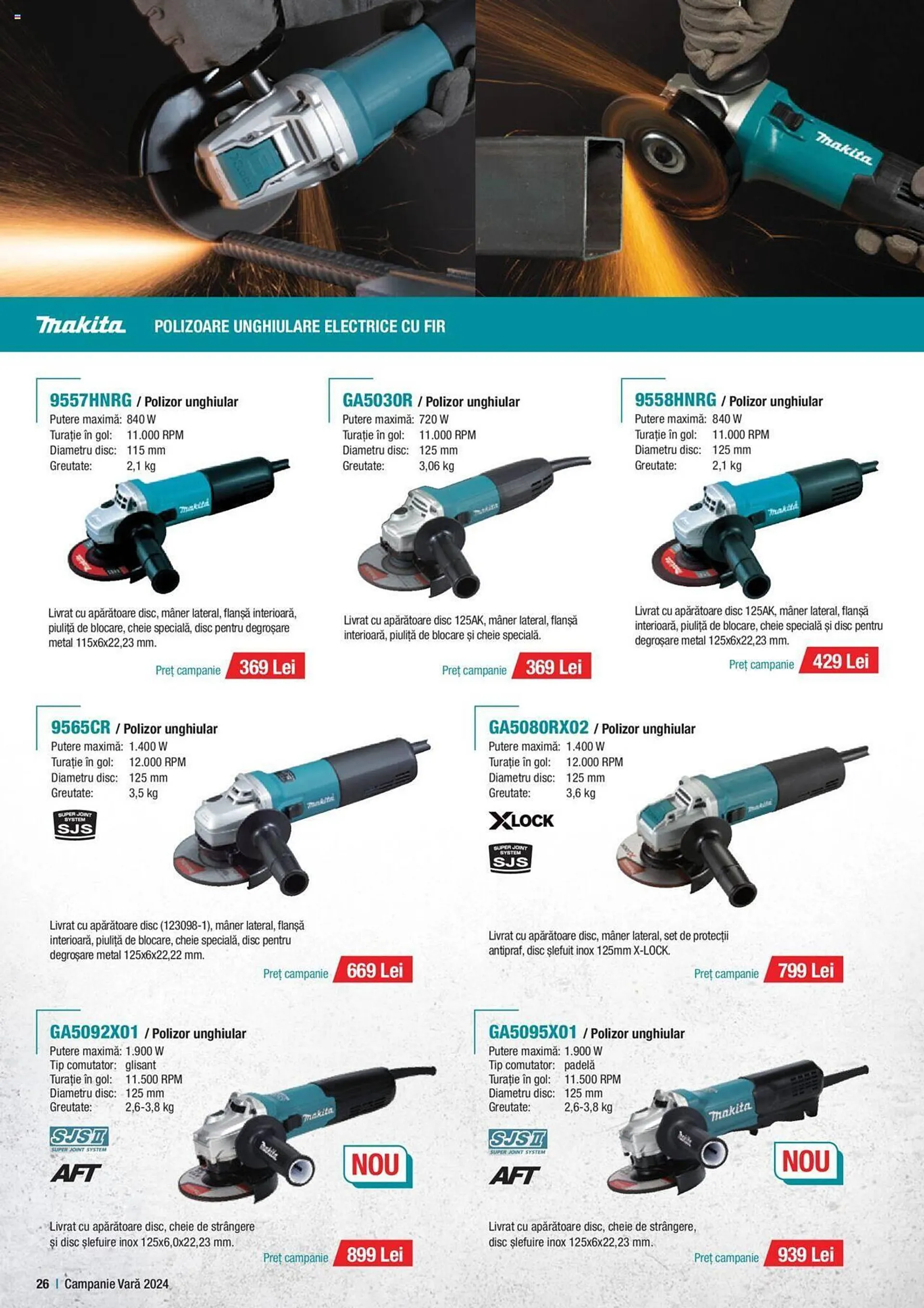 Catalog Makita catalog de la 1 iulie până la 30 septembrie 2024 - Revista Pagina 26