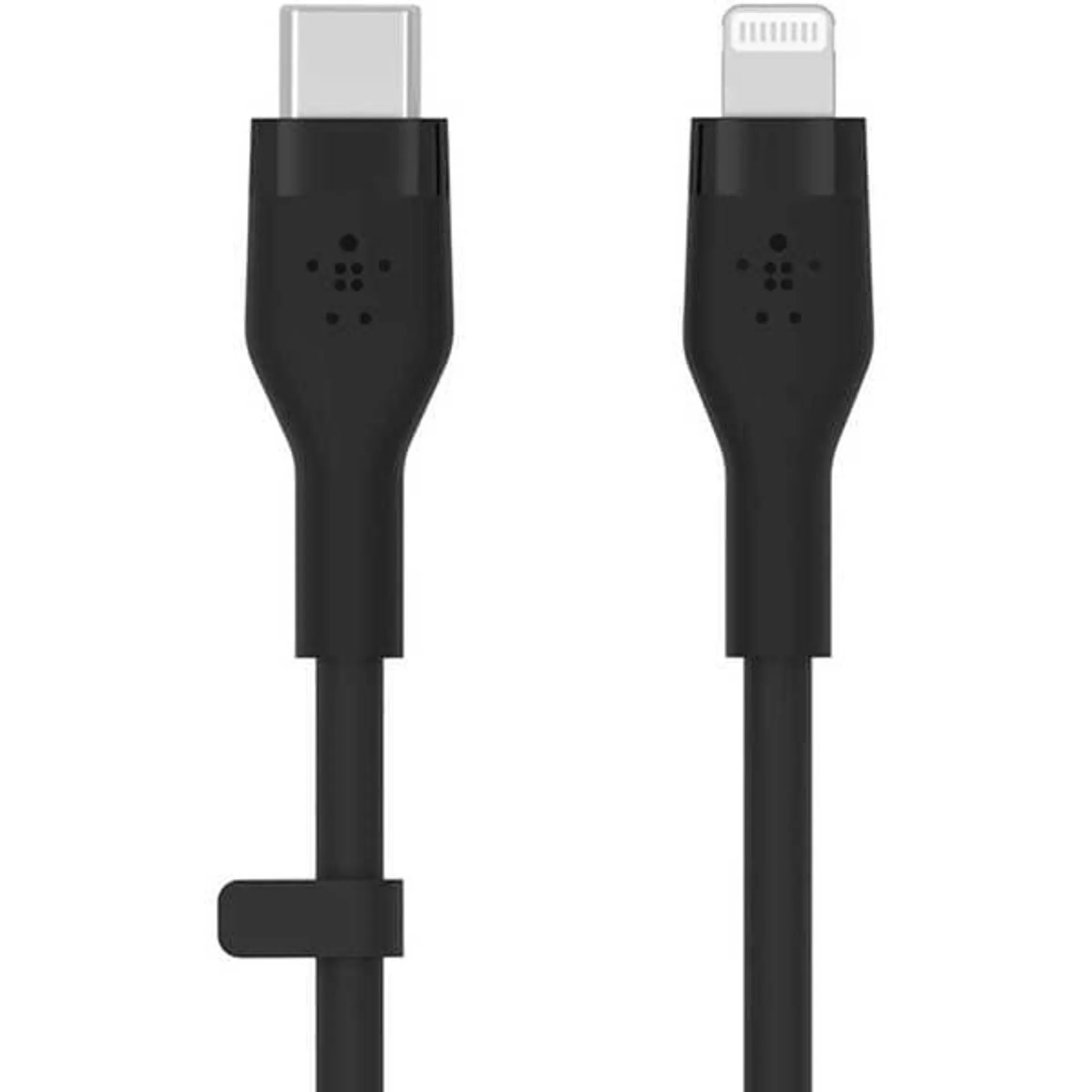 Cablu date BELKIN CAA009bt2MBK, USB-C - Lightning, 2m, negru