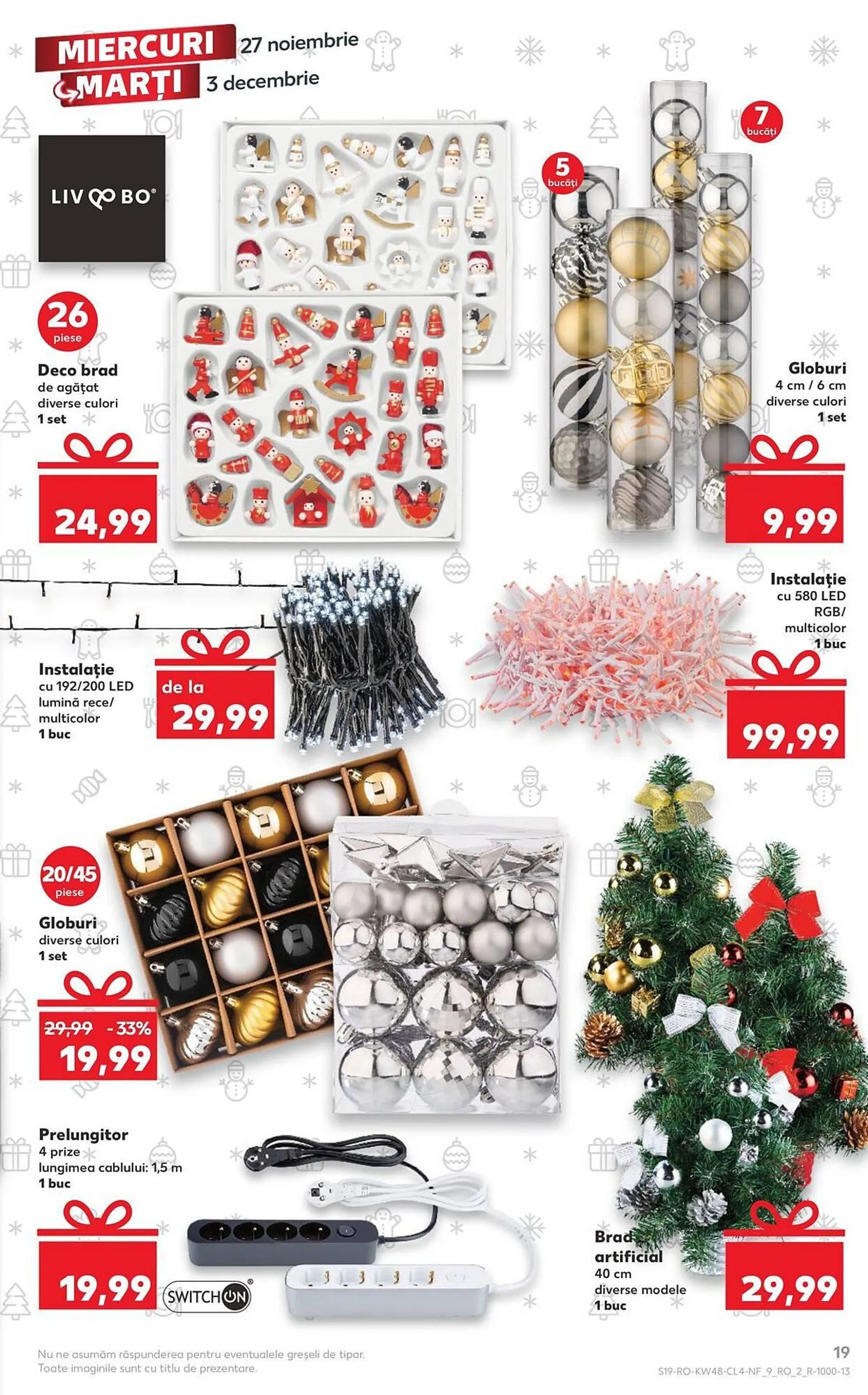 Catalog Catalog Kaufland de la 27 noiembrie până la 1 decembrie 2024 - Revista Pagina 19