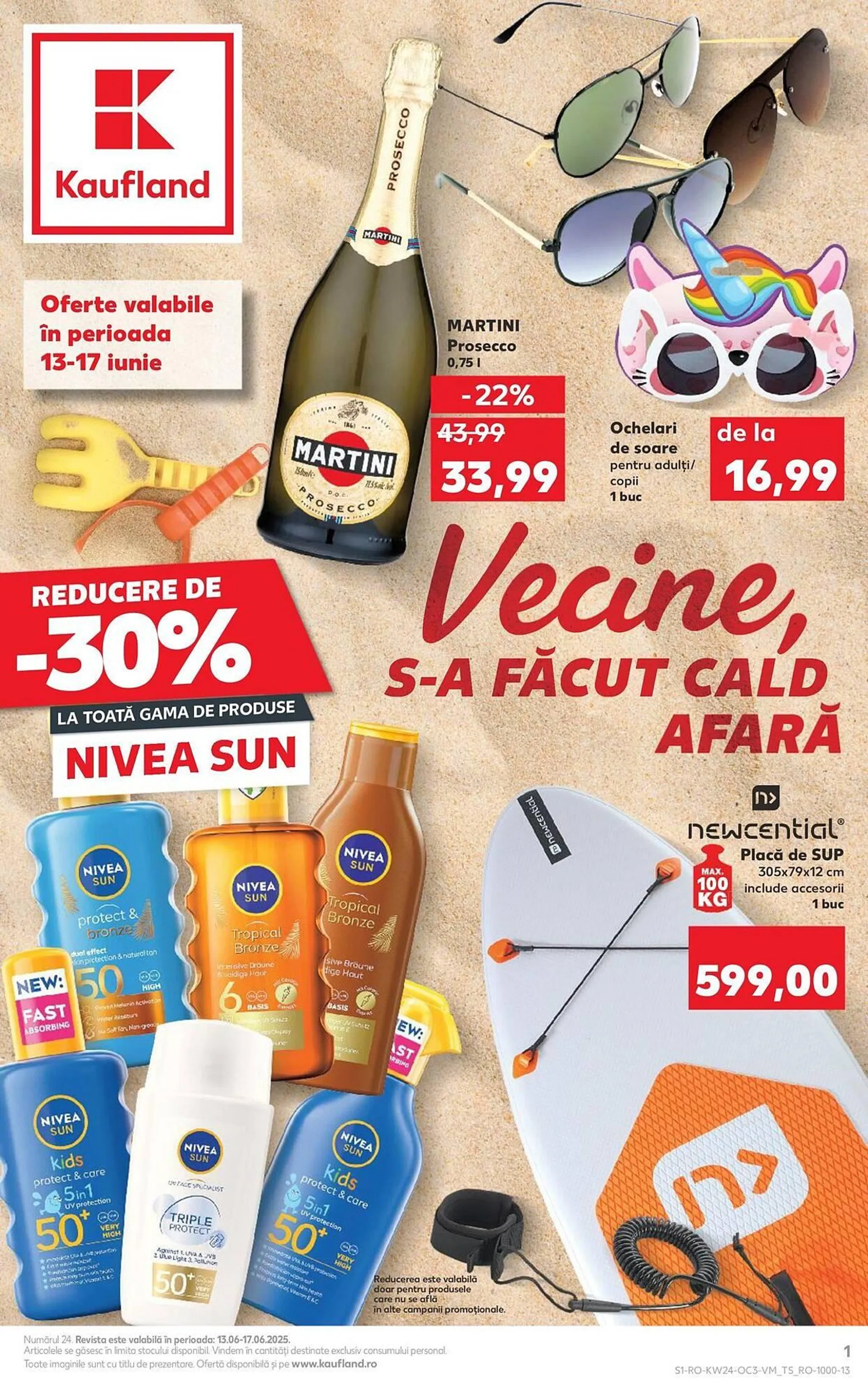 Catalog Catalog Kaufland de la 13 iunie până la 17 iunie 2025 - Revista Pagina 1