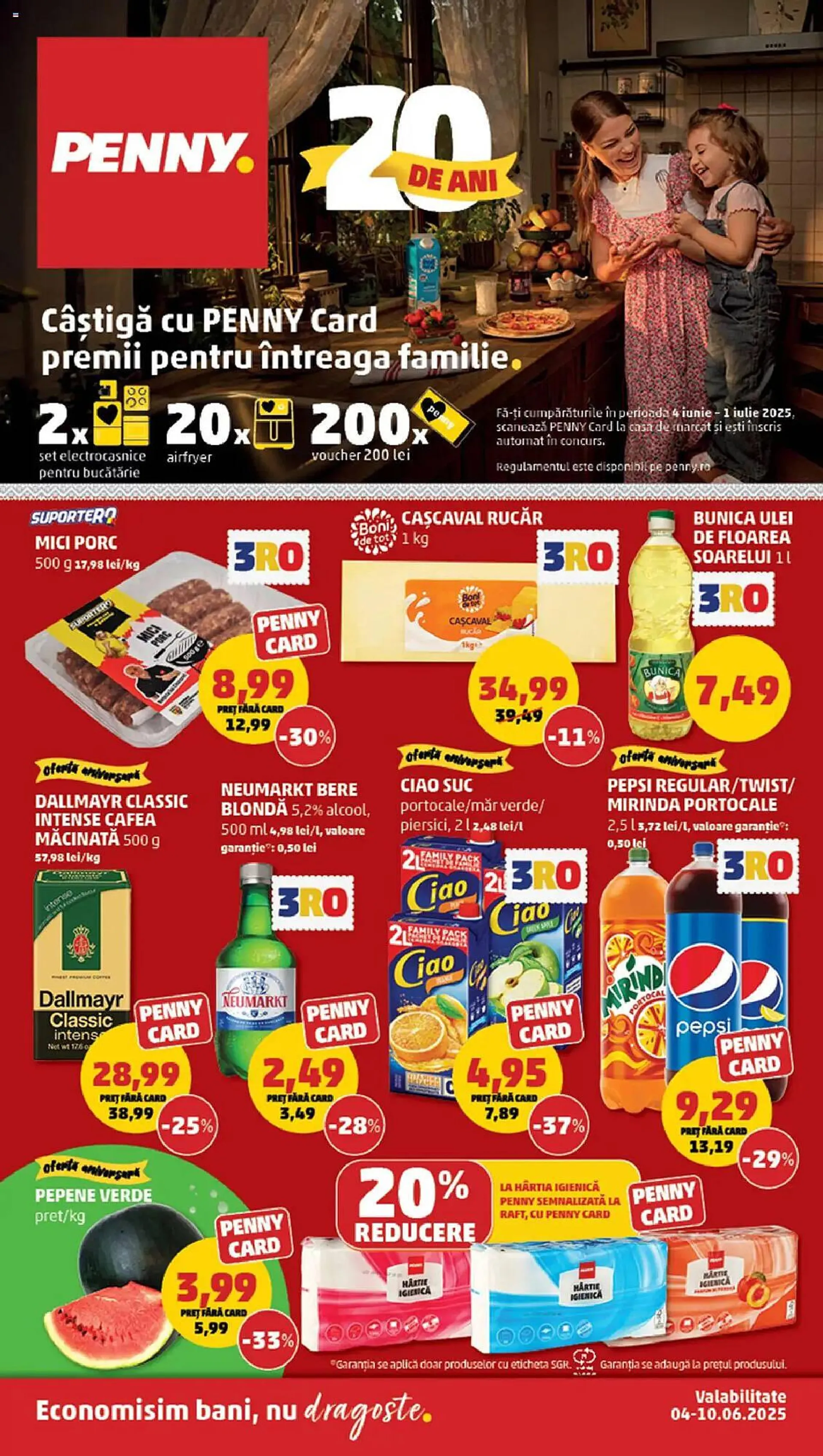 Catalog Catalog Penny de la 4 iunie până la 10 iunie 2025 - Revista Pagina 1