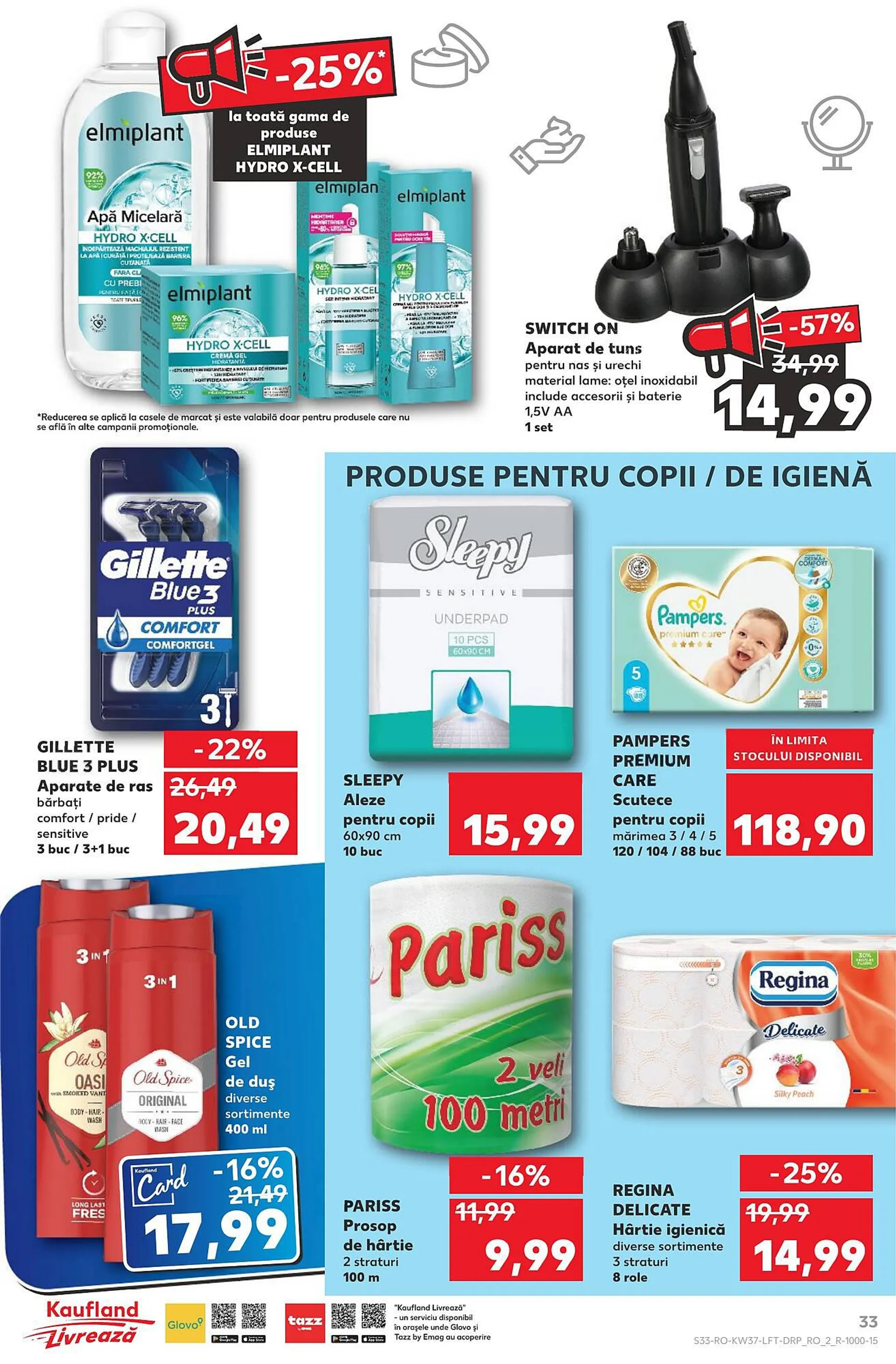 Catalog Kaufland catalog de la 13 septembrie până la 19 septembrie 2023 - Revista Pagina 33