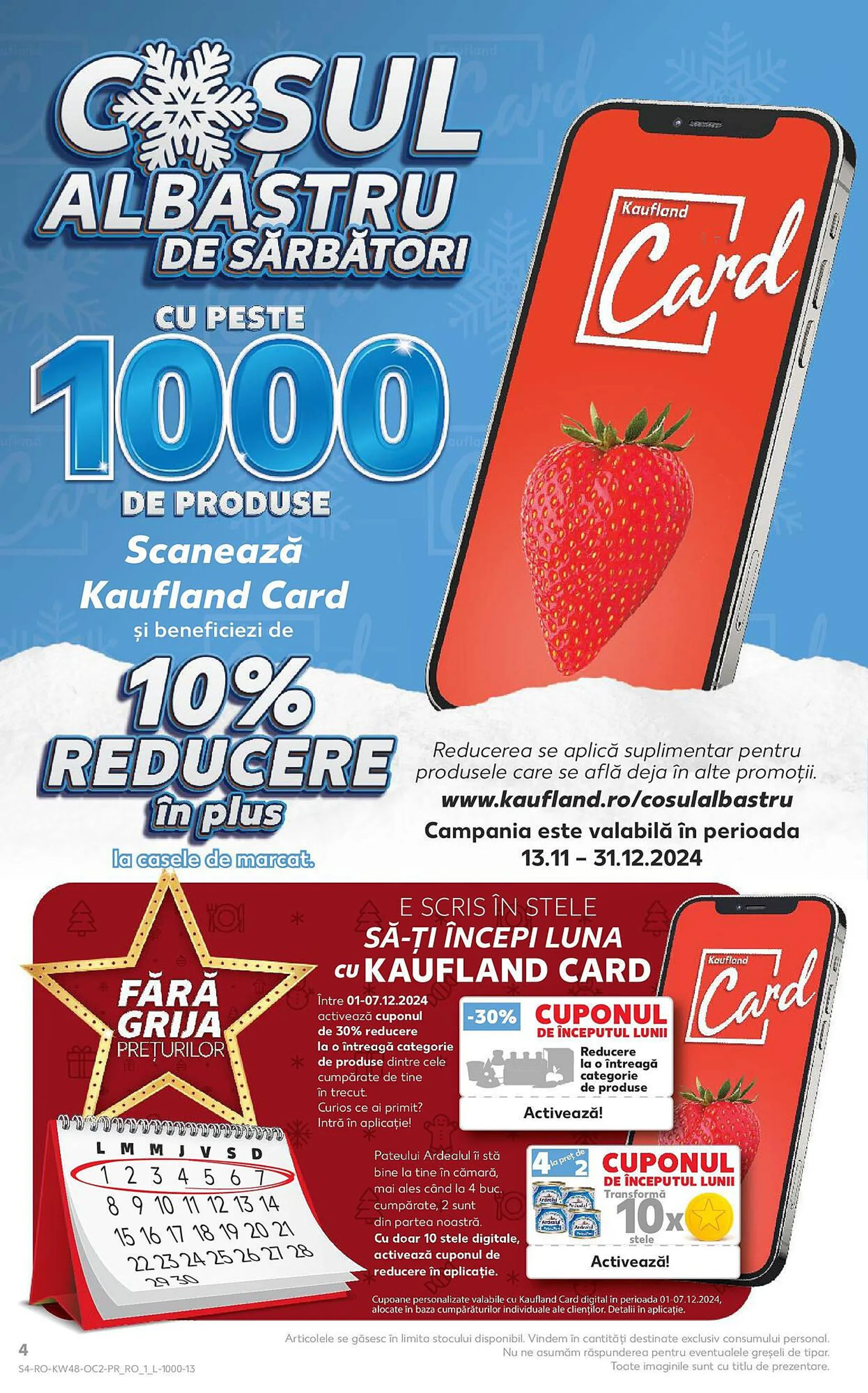 Catalog Catalog Kaufland de la 26 noiembrie până la 1 decembrie 2024 - Revista Pagina 4