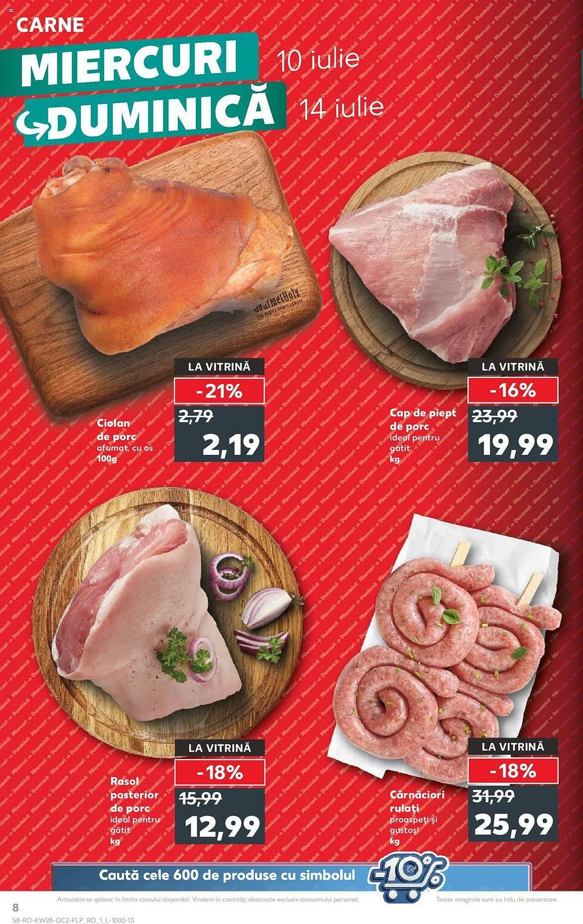 Catalog Kaufland catalog de la 10 iulie până la 16 iulie 2024 - Revista Pagina 8