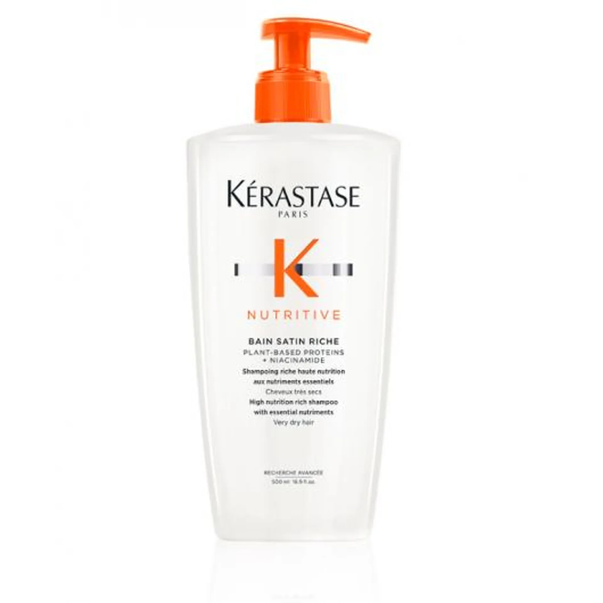 Sampon Kerastase Nutritive Bain Satin Riche hranitor pentru par foarte uscat 500ml