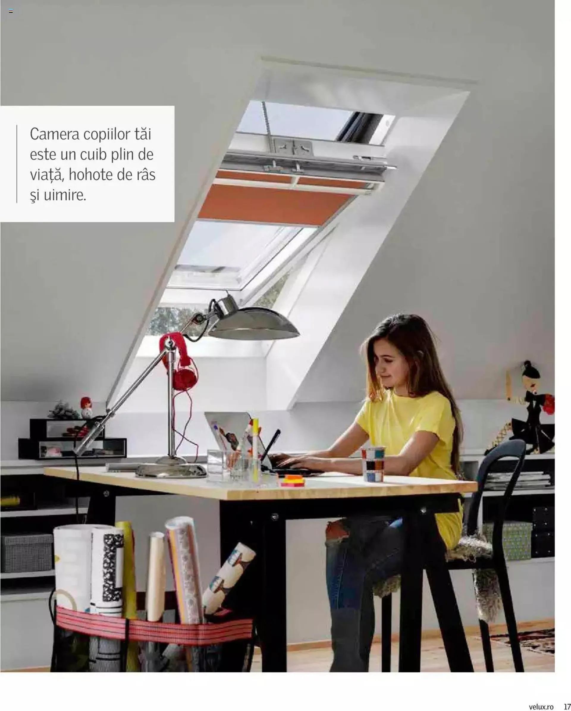 Catalog Velux catalog - Camera copiilor tăi reinventată de la 27 decembrie până la 31 decembrie 2024 - Revista Pagina 17