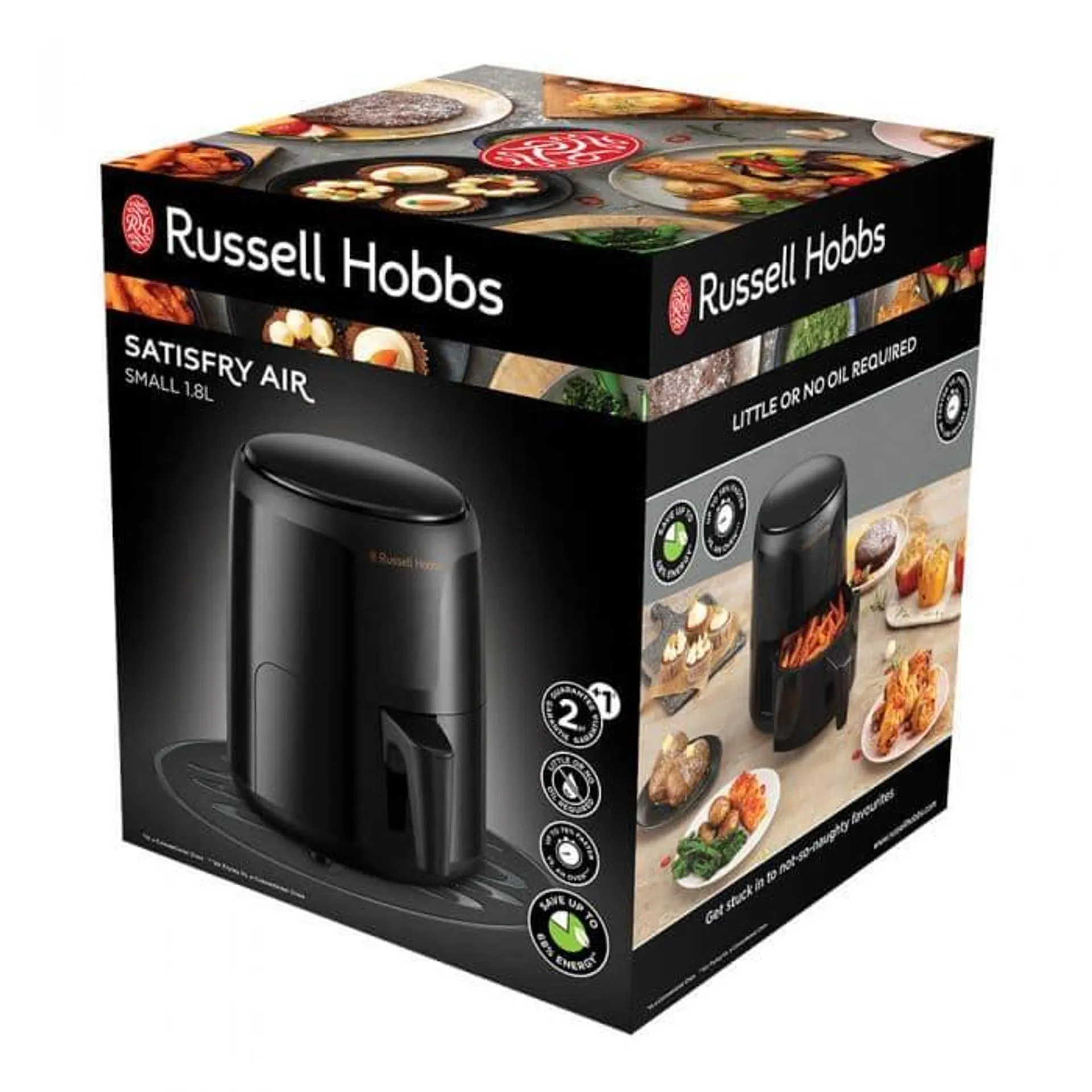 Friteuza cu aer cald Russell Hobbs 26500-56, 1100 w, 1.8 L, Negru