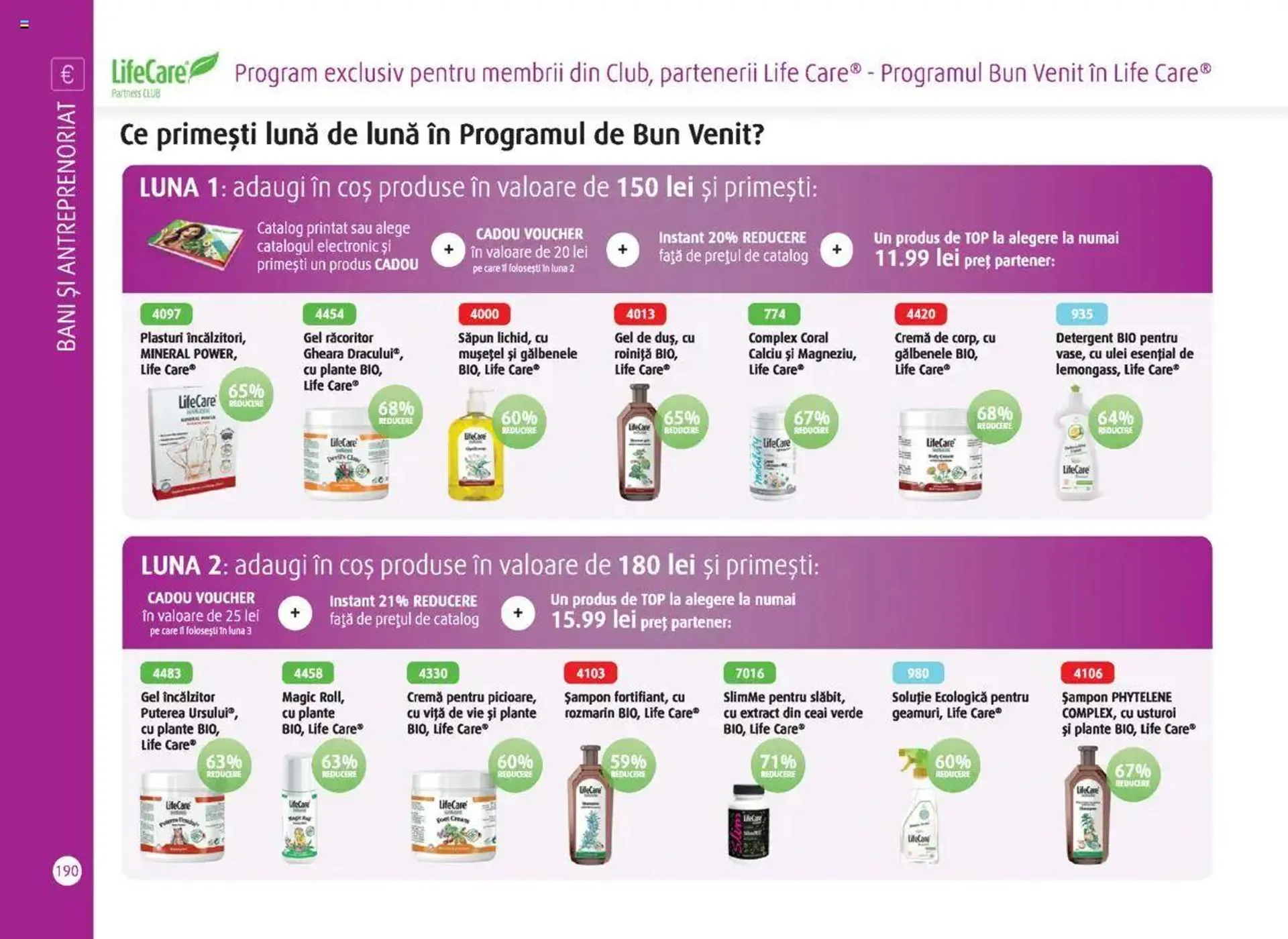 Catalog Life Care catalog - Octombrie/Martie de la 1 octombrie până la 31 martie 2025 - Revista Pagina 192