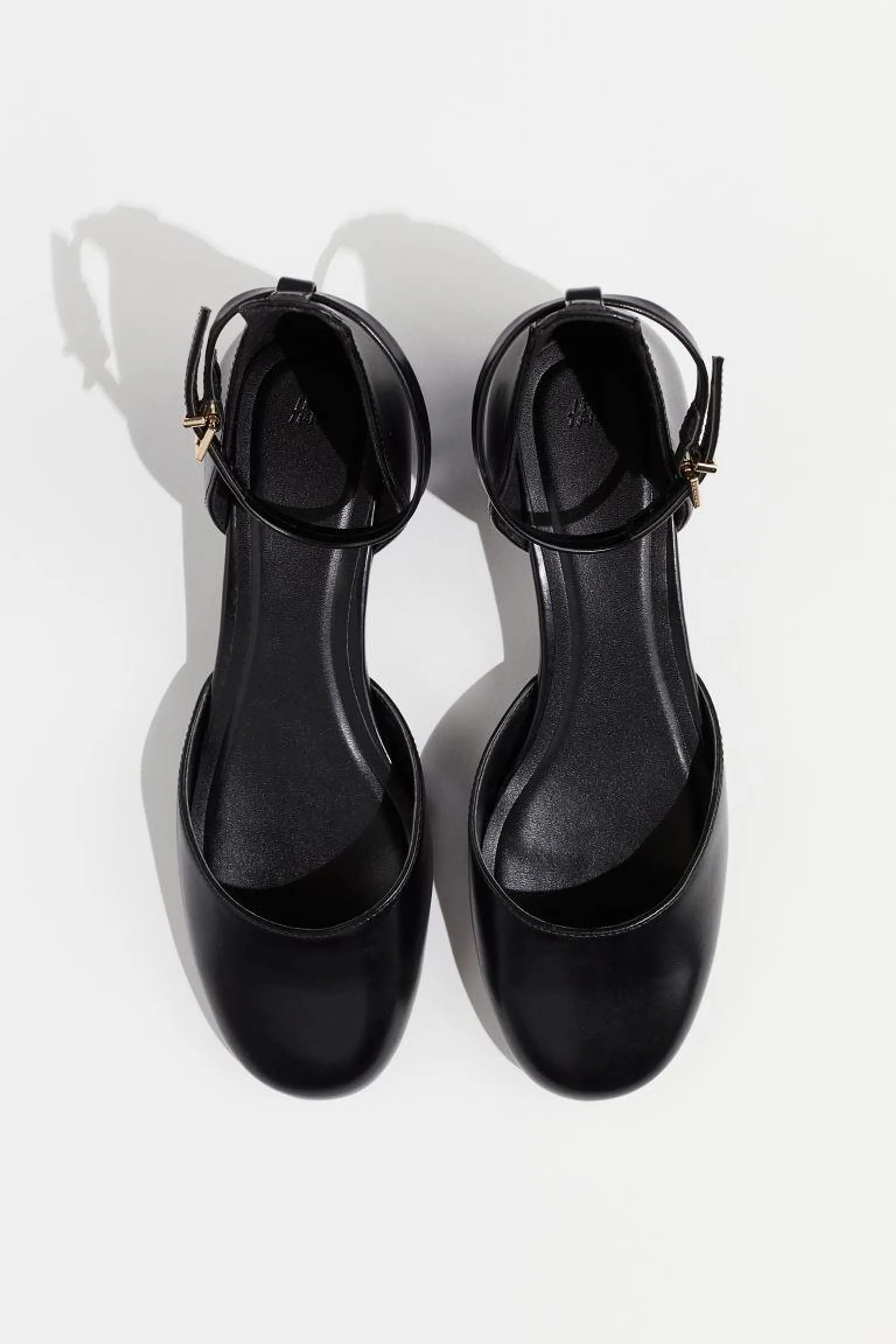 Block-heeled Mary Janes