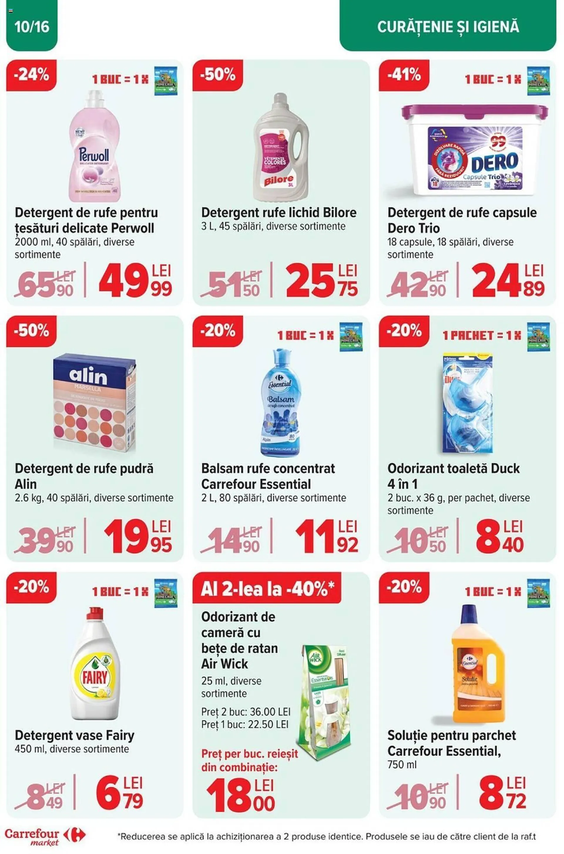 Catalog Catalog Carrefour Market de la 4 septembrie până la 17 septembrie 2024 - Revista Pagina 10