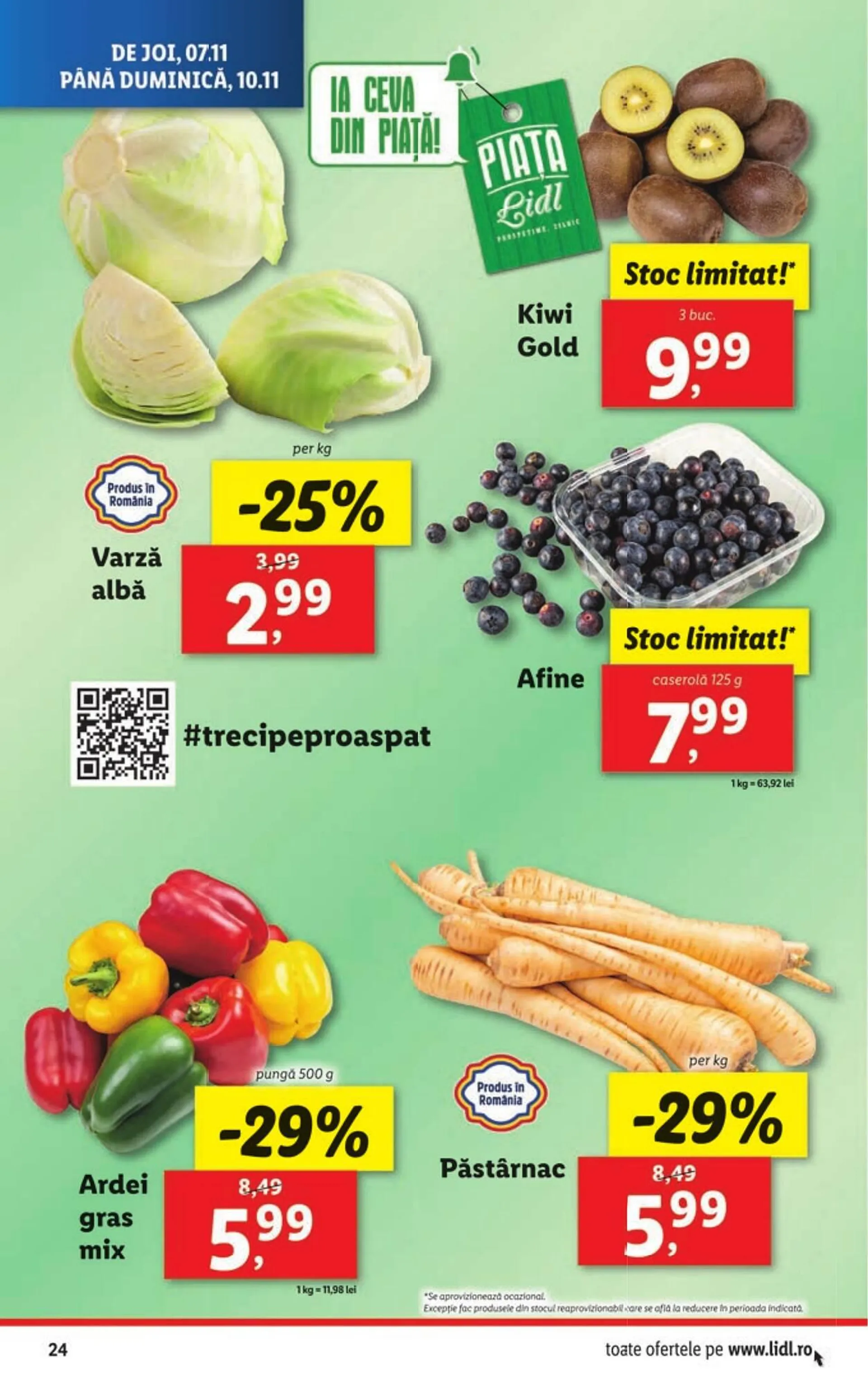 Catalog Catalog Lidl de la 4 noiembrie până la 10 noiembrie 2024 - Revista Pagina 24