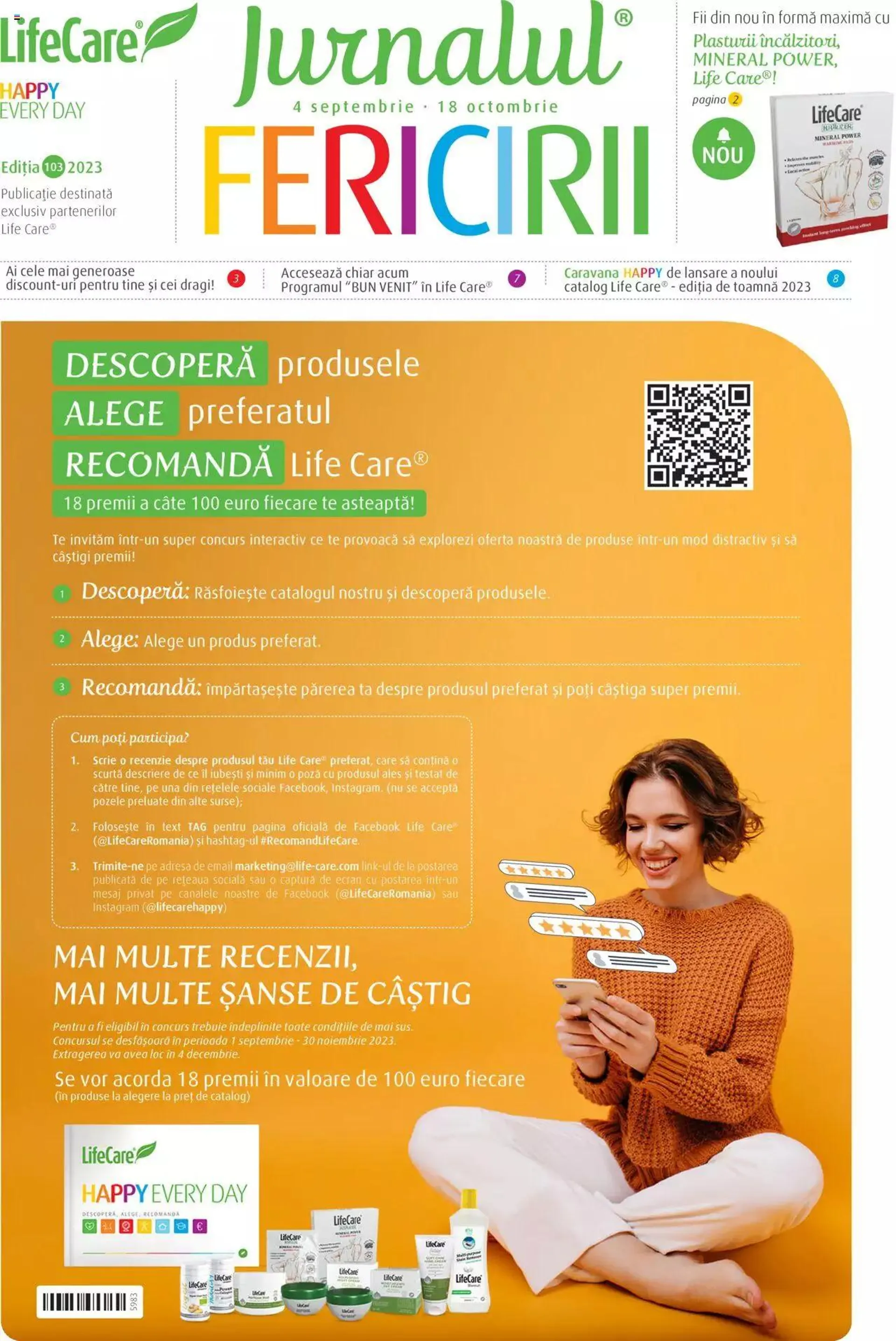 Life Care catalog - Jurnalul Fericirii Septembrie/Octombrie - 0