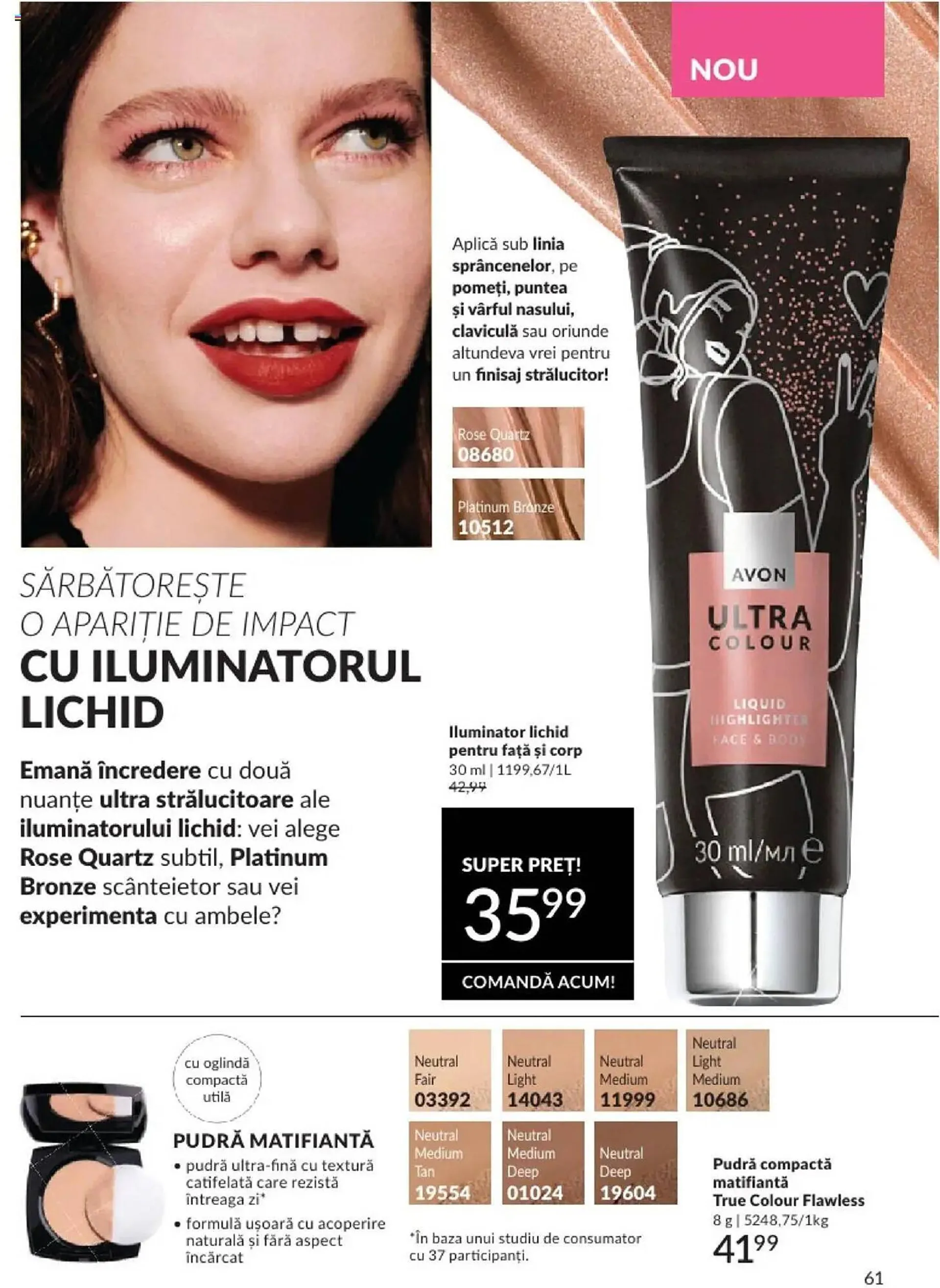 Catalog Catalog Avon de la 1 ianuarie până la 31 ianuarie 2025 - Revista Pagina 61