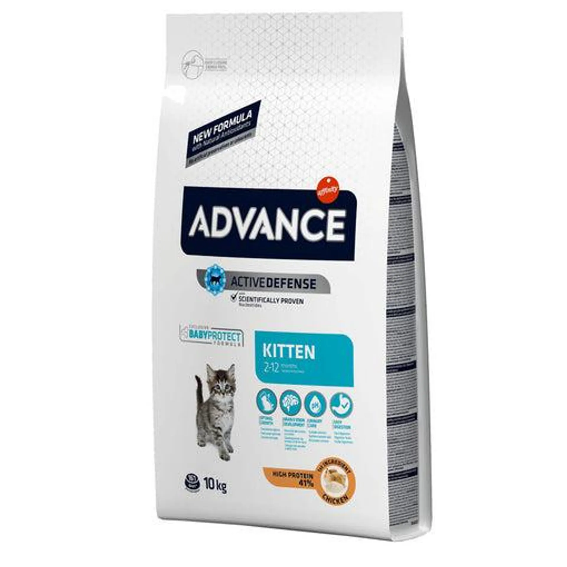 Hrana uscata pentru pisici Advance Cat Kitten 10 kg