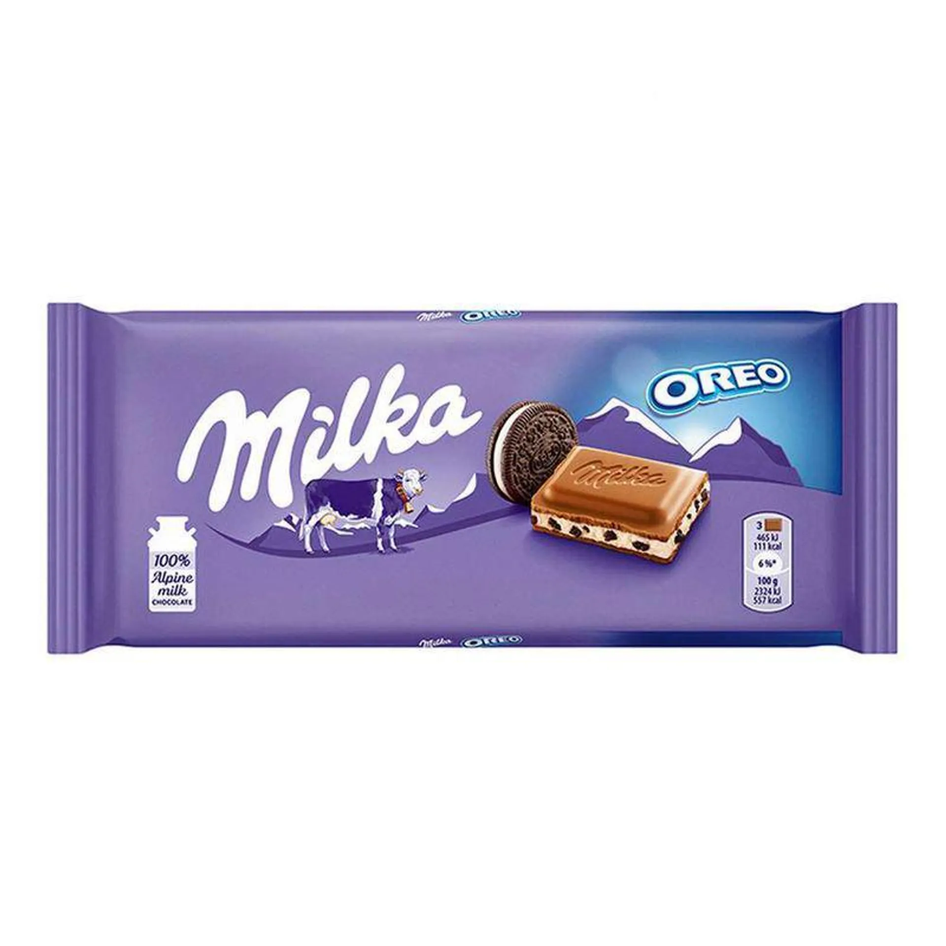 Ciocolata Milka Oreo, 100 g