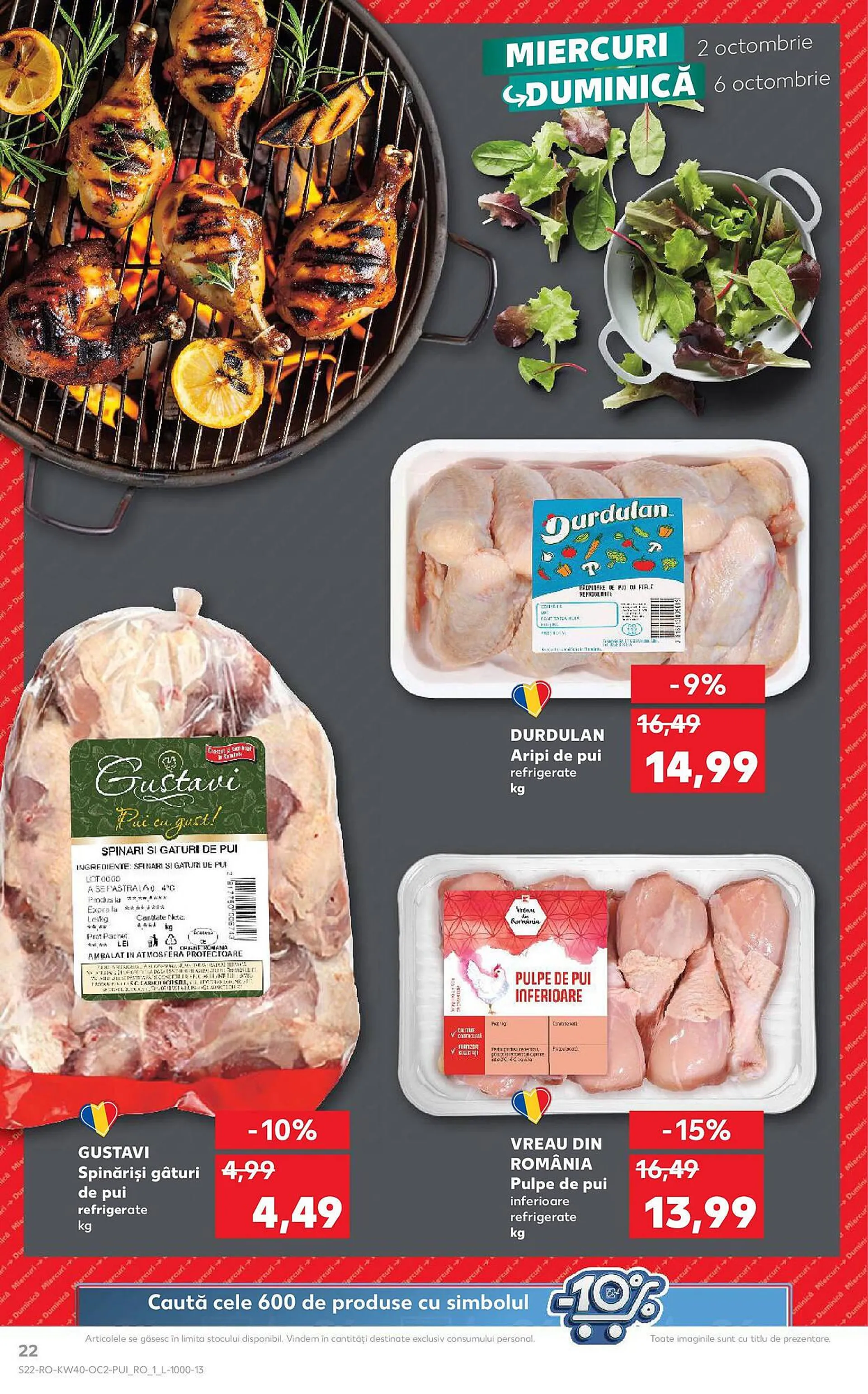 Catalog Catalog Kaufland de la 2 octombrie până la 8 octombrie 2024 - Revista Pagina 22