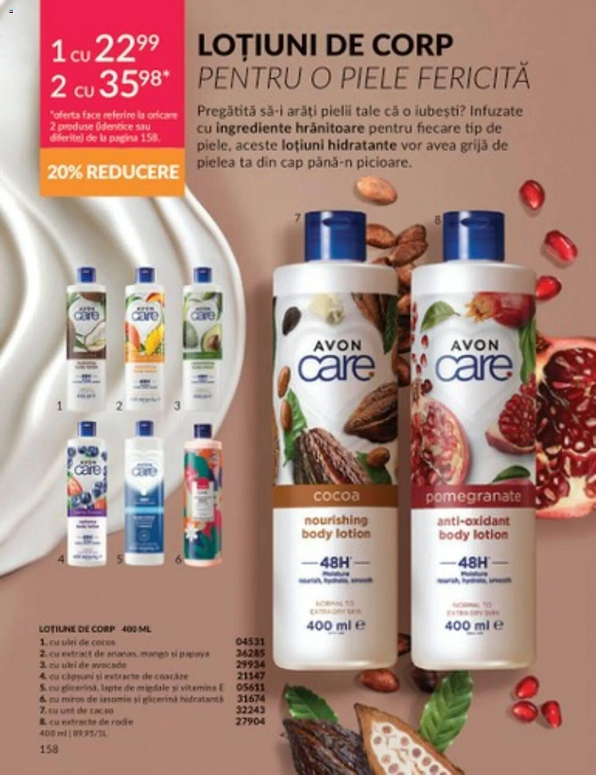 Catalog Avon catalog de la 1 iulie până la 31 iulie 2024 - Revista Pagina 158