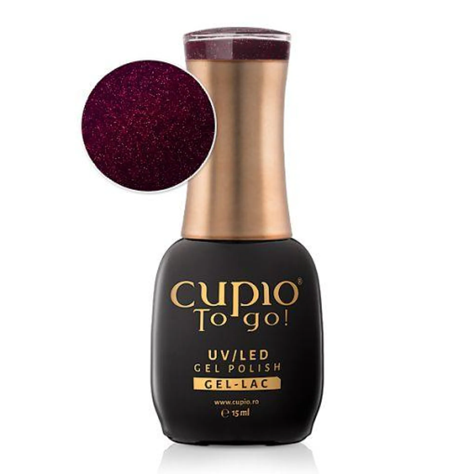 Oja semipermanenta Cupio To Go! Gold Collection Night Sparkle 15ml