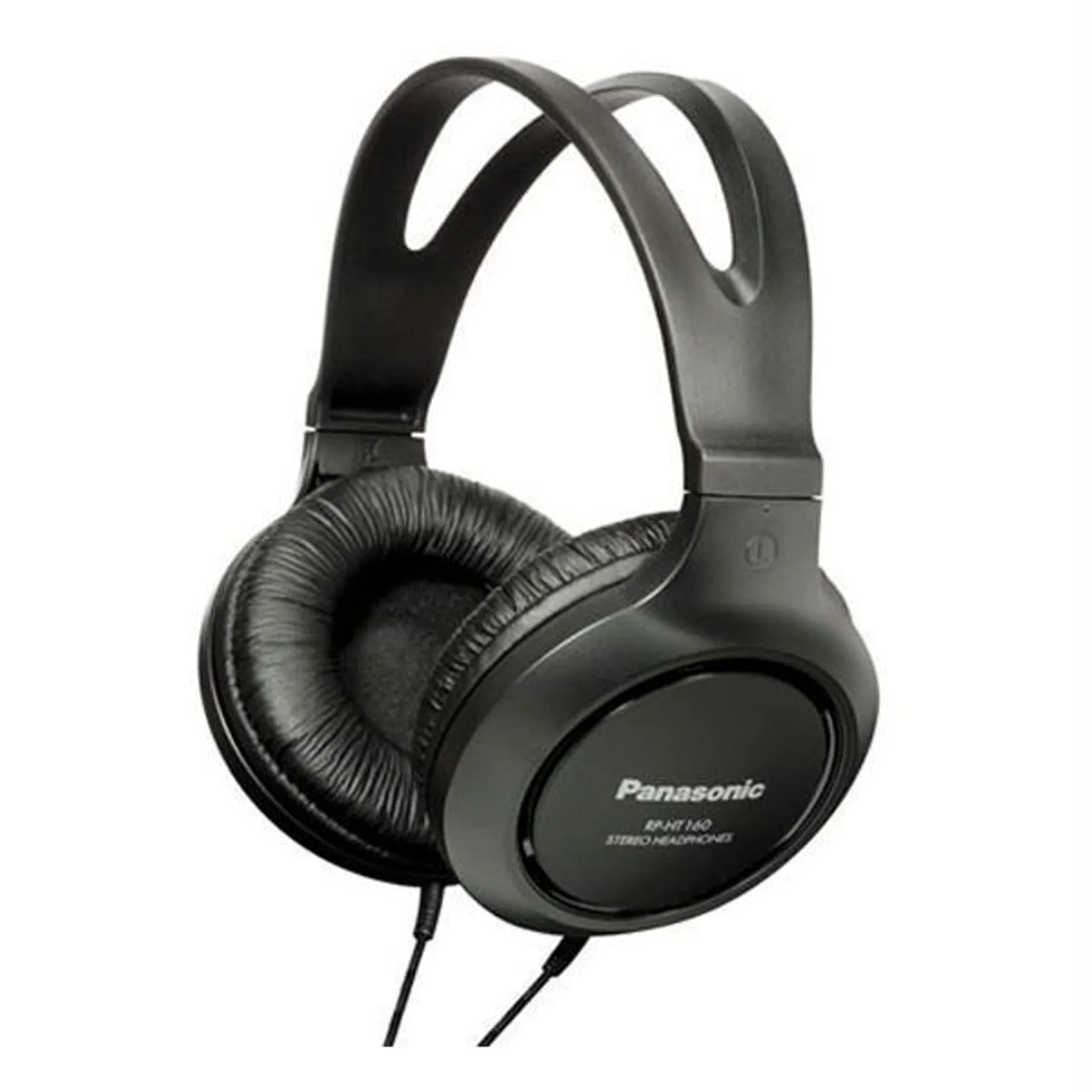 Casti PANASONIC RP-HT161E-K, Cu Fir, On-Ear, negru