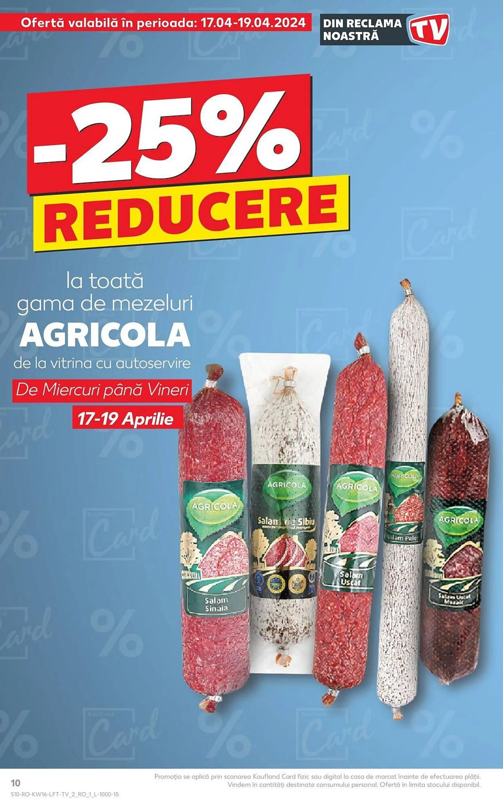 Catalog Kaufland catalog de la 17 aprilie până la 23 aprilie 2024 - Revista Pagina 10