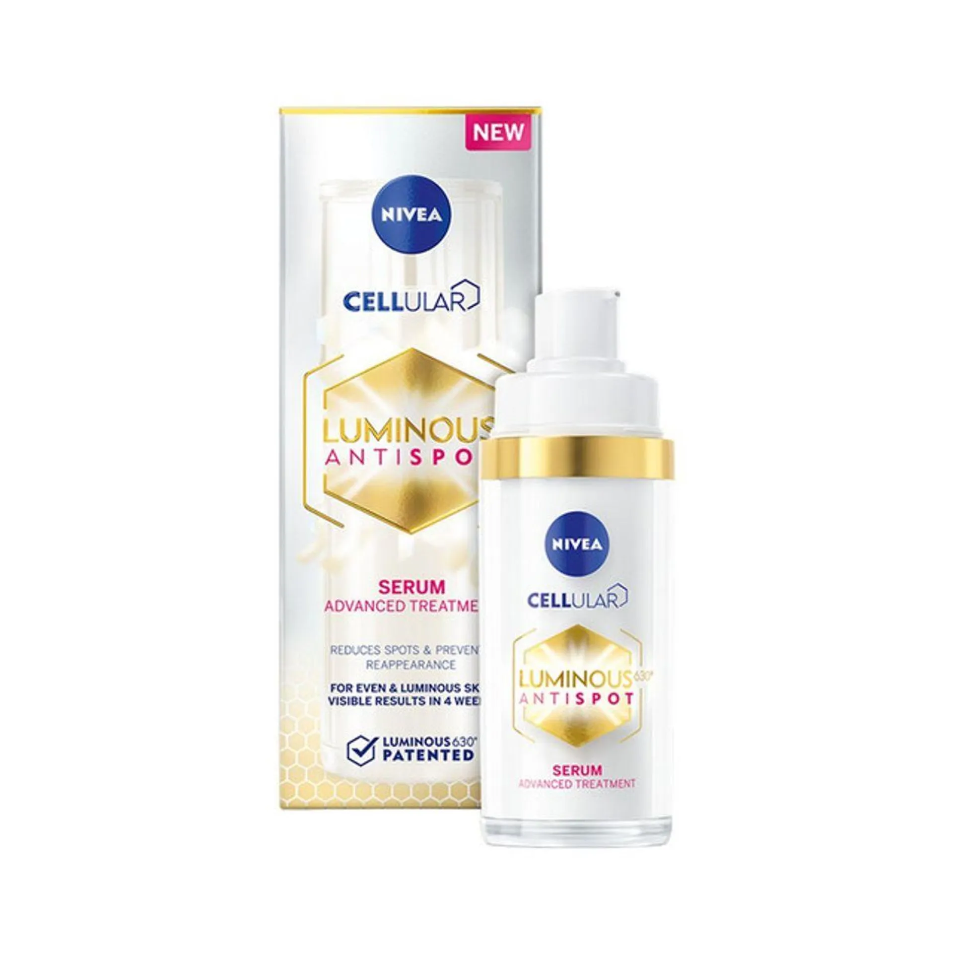 Ser pentru ten Nivea Cellular Luminous Tratament, 30 ml