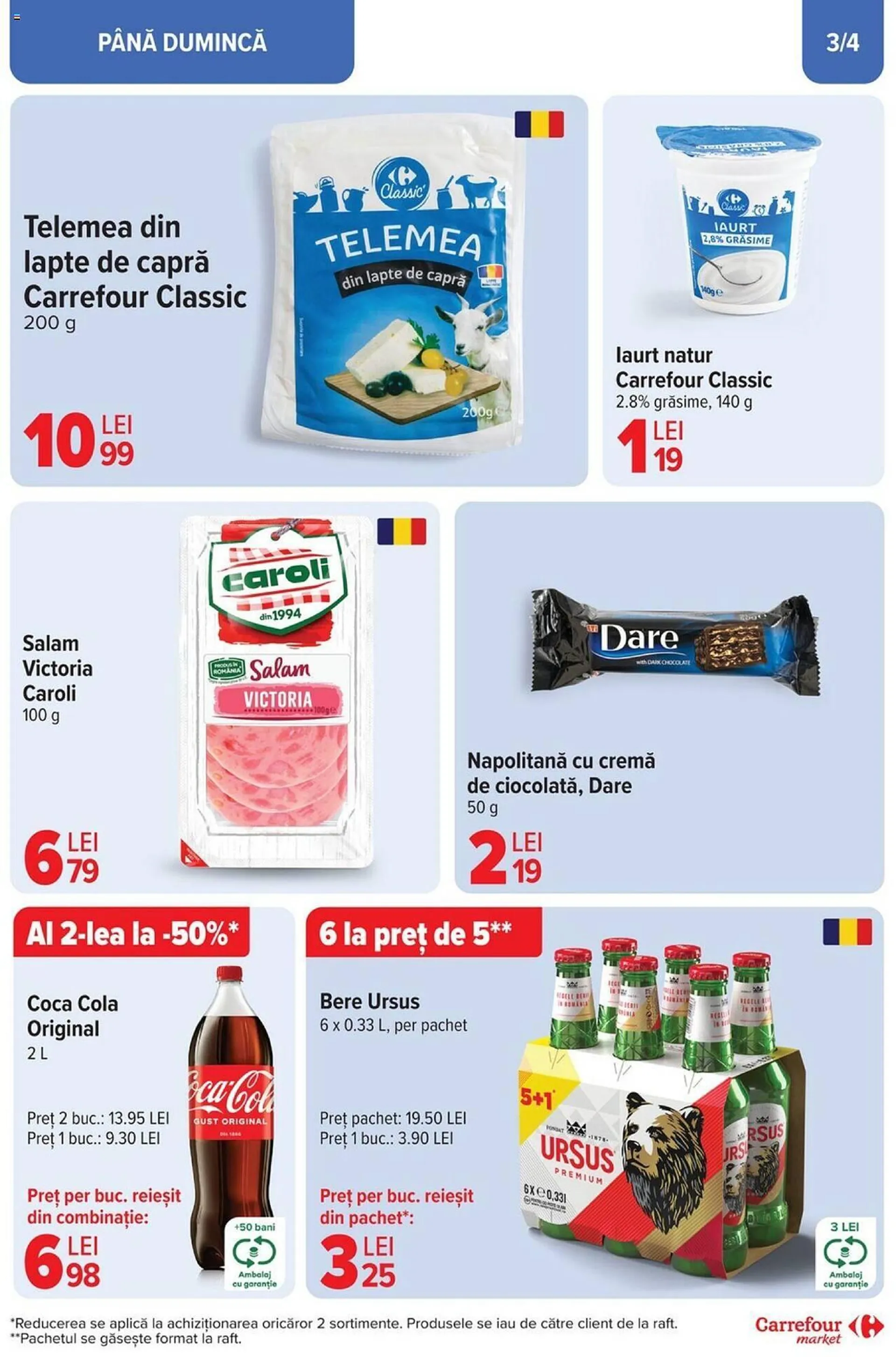 Catalog Catalog Carrefour Market de la 10 octombrie până la 13 octombrie 2024 - Revista Pagina 3