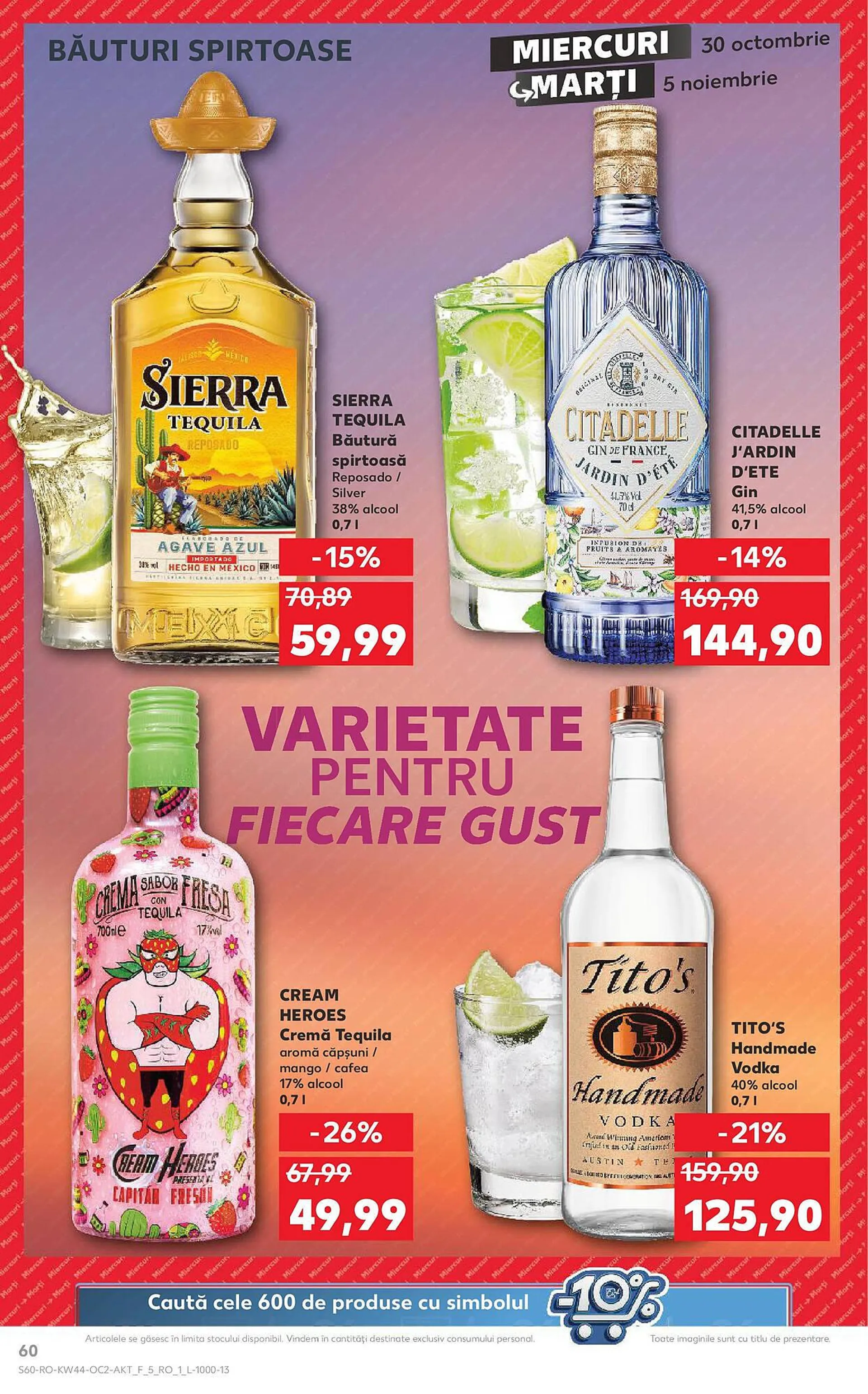 Catalog Catalog Kaufland de la 29 octombrie până la 3 noiembrie 2024 - Revista Pagina 60