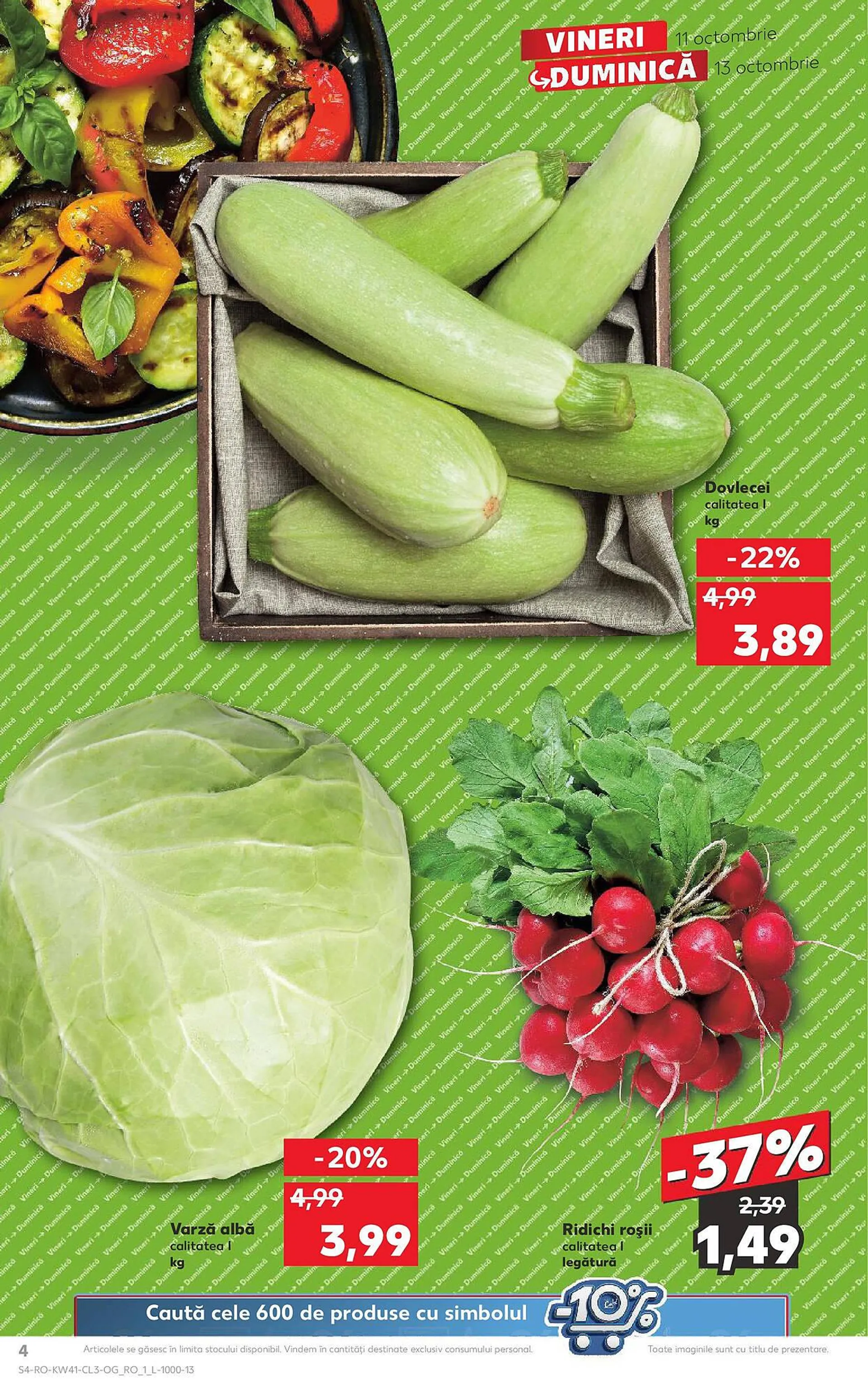 Catalog Catalog Kaufland de la 11 octombrie până la 13 octombrie 2024 - Revista Pagina 4