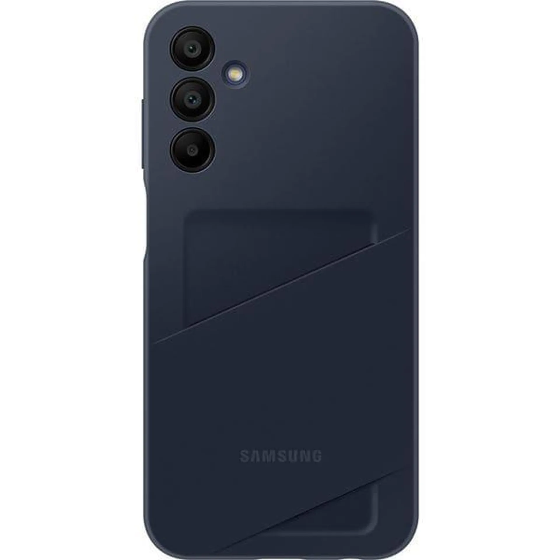 Husa telefon SAMSUNG Card Slot Case pentru Galaxy A15, EF-OA156TBEGWW, Blue Black