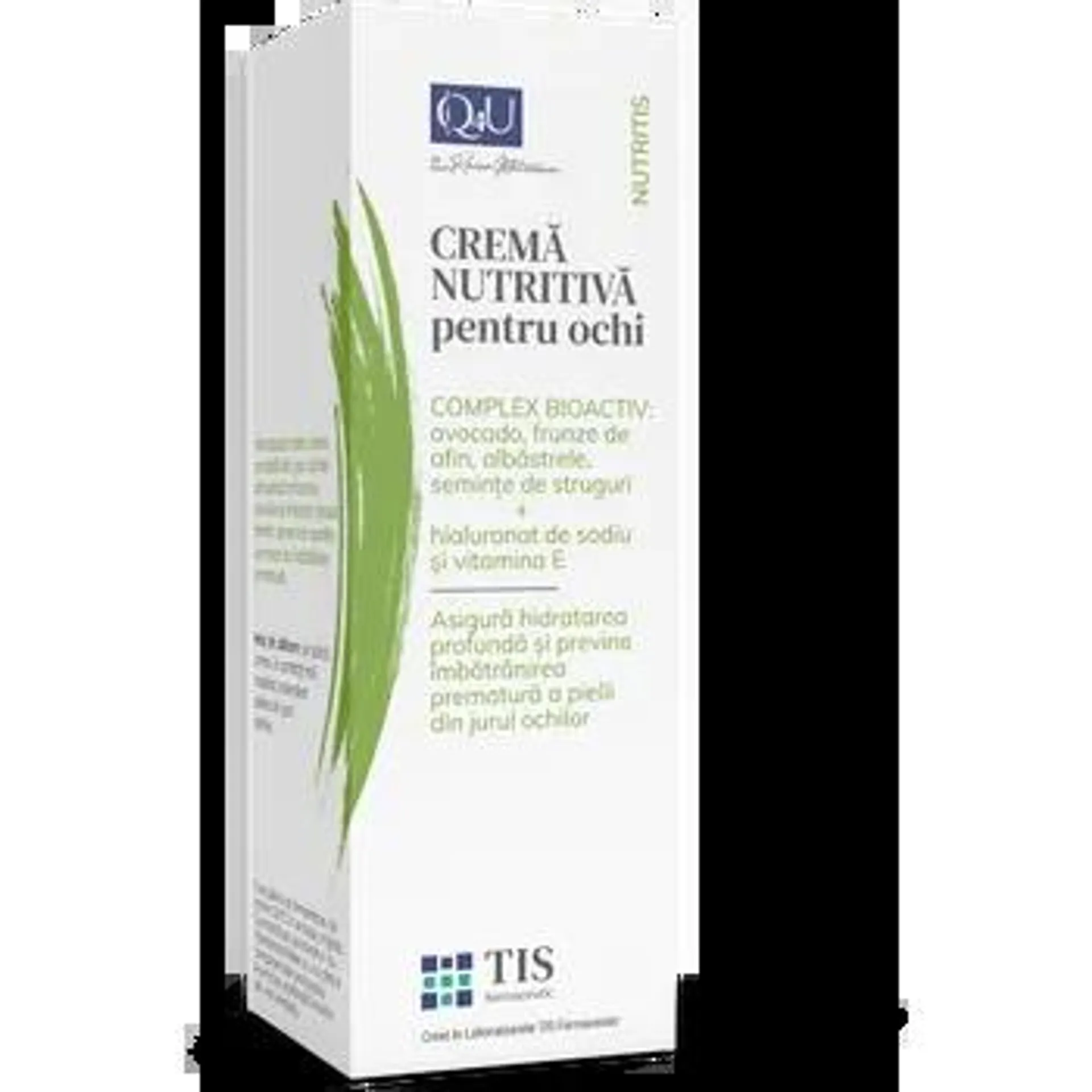 Crema nutritiva pentru ochi NutriTIS, 20ml, Tis Farmaceutic